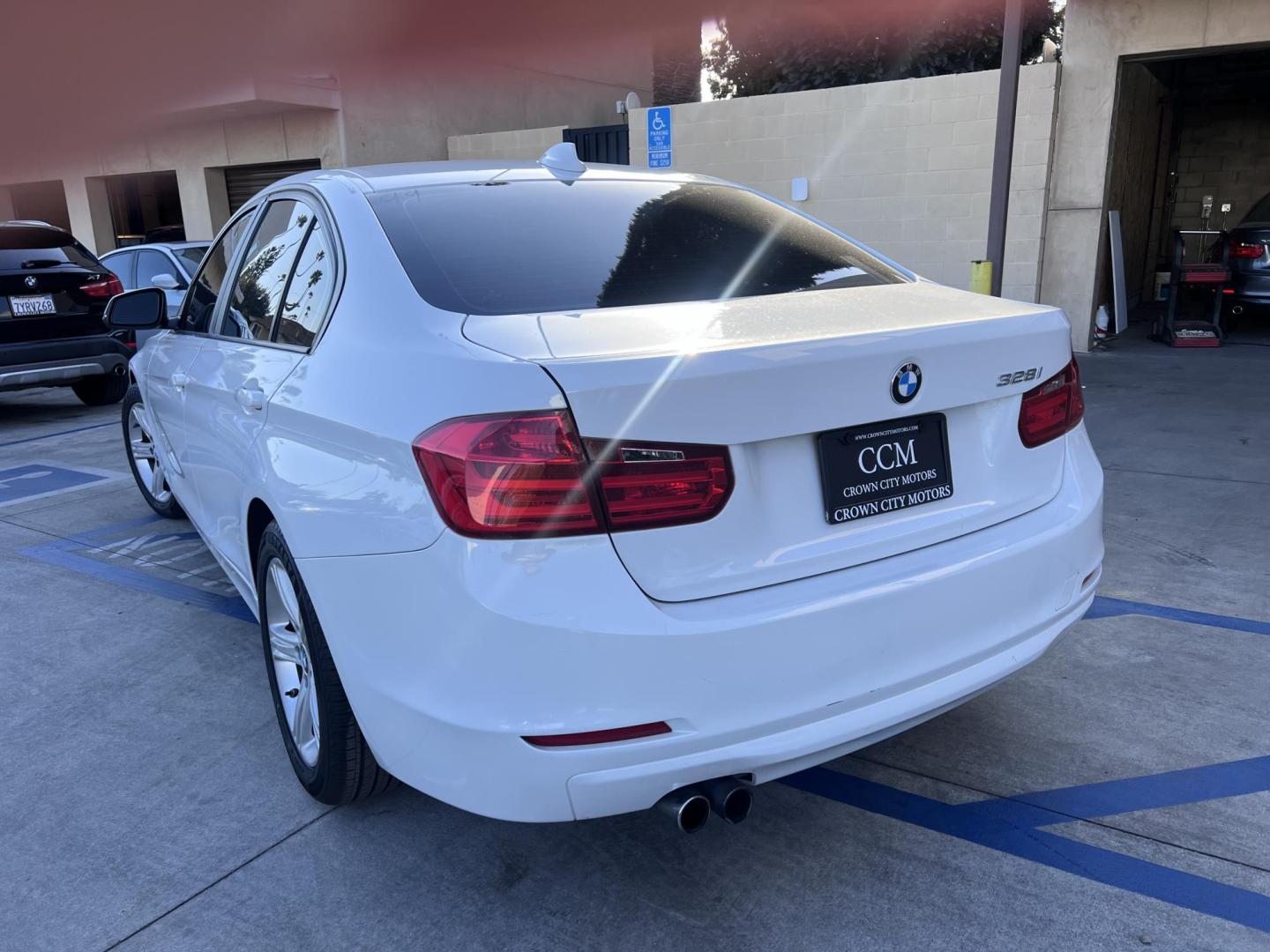 2013 Alpine White BMW 3-Series 328i Sedan (WBA3C1C59DF) with an 2.0L L4 DOHC 16V engine, Automatic transmission, located at 30 S. Berkeley Avenue, Pasadena, CA, 91107, (626) 248-7567, 34.145447, -118.109398 - New Tires!! Fully serviced! New Tires! Moon-roof! Leather Seats! This 2013 BMW 3-Series 328i Sedan looks and drives good. - Photo#3