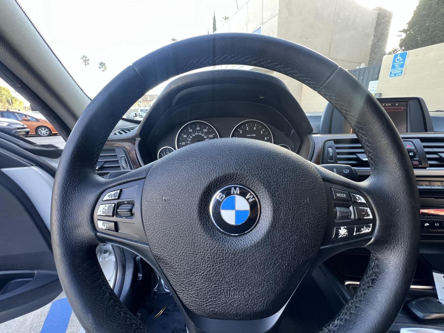 2013 Alpine White BMW 3-Series 328i Sedan (WBA3C1C59DF) with an 2.0L L4 DOHC 16V engine, Automatic transmission, located at 30 S. Berkeley Avenue, Pasadena, CA, 91107, (626) 248-7567, 34.145447, -118.109398 - New Tires!! Fully serviced! New Tires! Moon-roof! Leather Seats! This 2013 BMW 3-Series 328i Sedan looks and drives good. - Photo#22