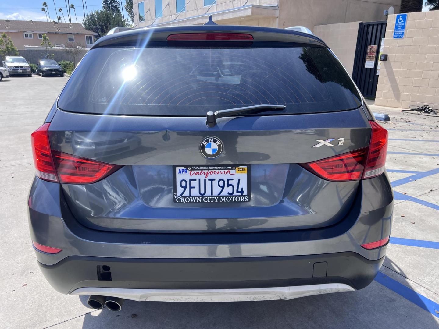2013 Gray /BLACK BMW X1 sDrive28i (WBAVM1C50DV) with an 2.0L L4 DOHC 16V engine, 8-Speed Automatic transmission, located at 30 S. Berkeley Avenue, Pasadena, CA, 91107, (626) 248-7567, 34.145447, -118.109398 - Bad Credit? We can help! We are the bank. All our cars are thoroughly inspected and reconditioned by our technicians. FREE CARFAX report. Stop by or call to speak with our friendly staff. Whether you have bad credit, no credit, bankruptcy, or repossession, we can find the right loan package for you. - Photo#2