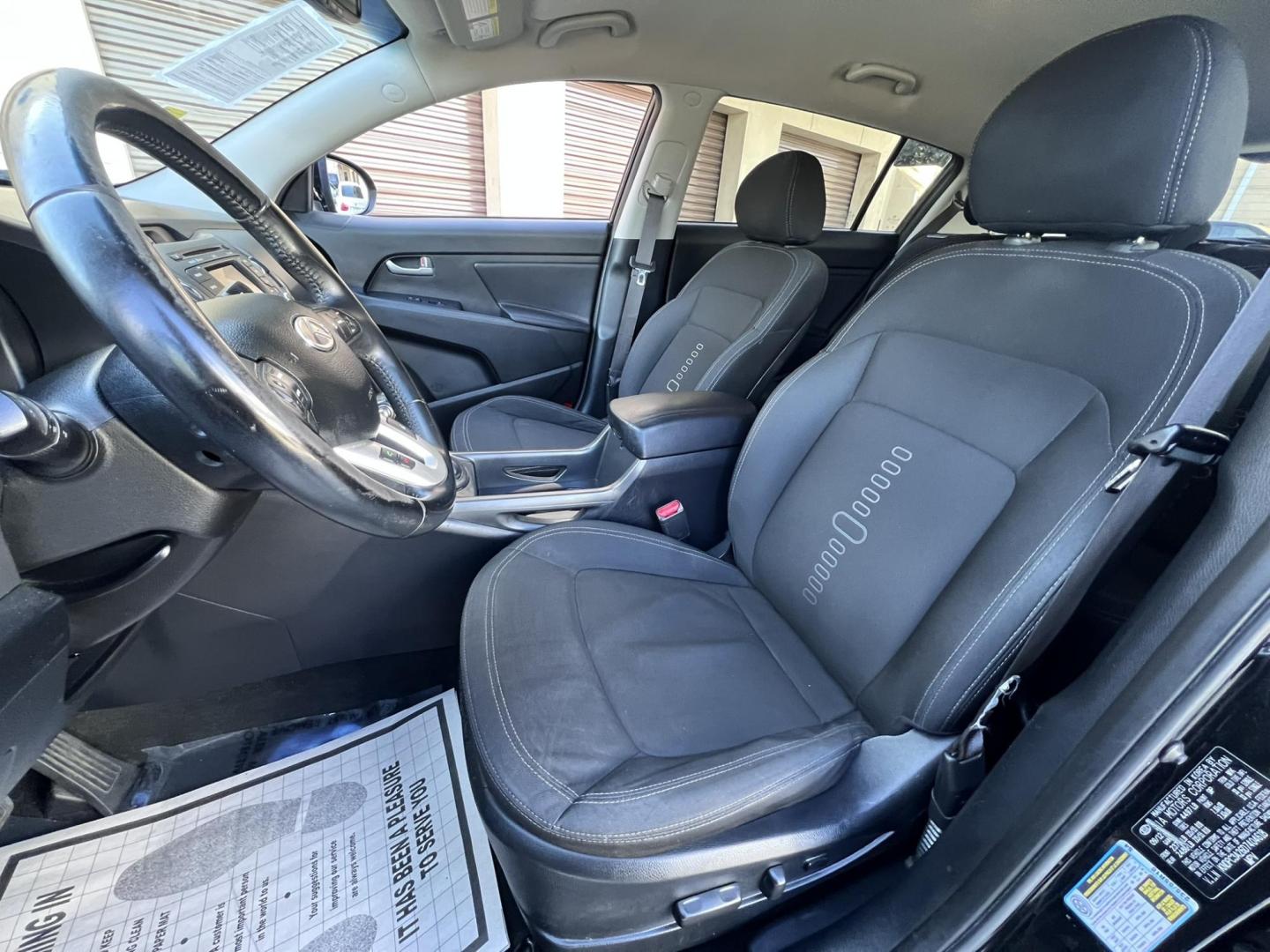 2013 Black /Black Kia Sportage EX FWD (KNDPC3A26D7) with an 2.4L V6 DOHC 24V engine, 6-Speed Automatic transmission, located at 30 S. Berkeley Avenue, Pasadena, CA, 91107, (626) 248-7567, 34.145447, -118.109398 - 2013 Kia Sportage EX FWD (VIN: KNDPC3A26D7404618) – A Reliable and Stylish Compact SUV If you’re in the market for a used compact SUV that blends style, reliability, and value, the 2013 Kia Sportage EX FWD (VIN: KNDPC3A26D7404618) deserves your attention. This well-crafted vehicle from Kia’s - Photo#4