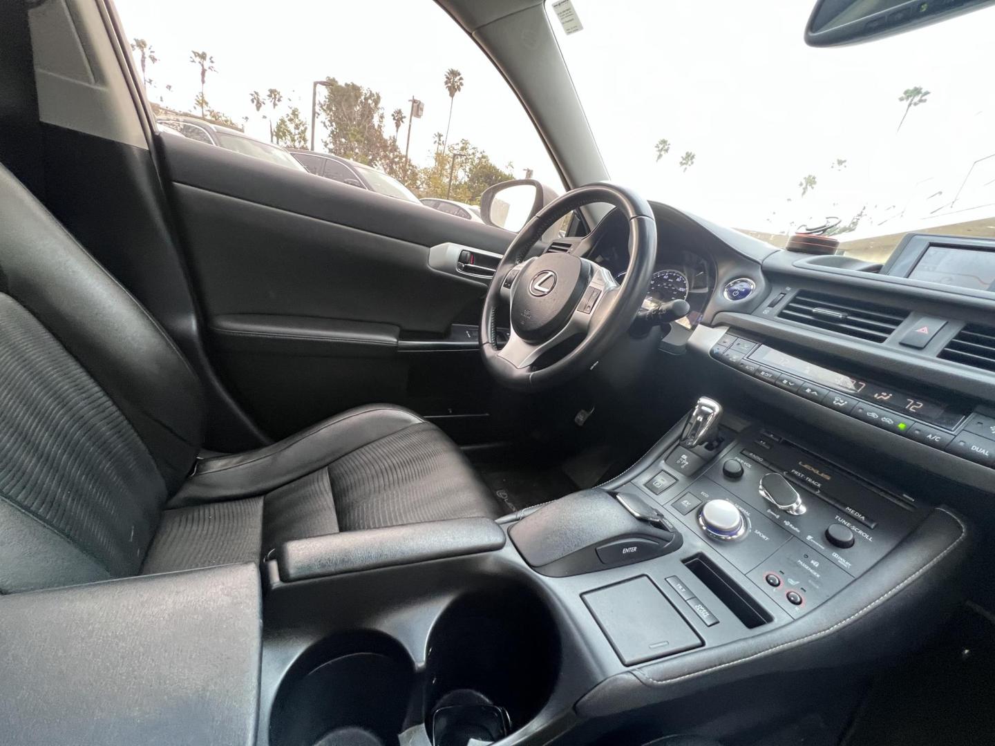 2013 Silver Metallic /black Lexus CT 200h Base (JTHKD5BH1D2) with an 1.8L L4 HYBRID engine, Continuously Variable Transmission transmission, located at 30 S. Berkeley Avenue, Pasadena, CA, 91107, (626) 248-7567, 34.145447, -118.109398 - Crown City Motors is a used “Buy Here Pay Here” car dealer in Pasadena CA. “Buy Here Pay Here” financing, means that when you purchase your vehicle from our dealership, that you make the payments to the dealership as well. We do not need the banks approval to get you approved for a used auto - Photo#18
