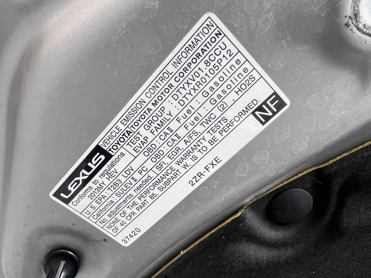 2013 Silver Metallic /black Lexus CT 200h Base (JTHKD5BH1D2) with an 1.8L L4 HYBRID engine, Continuously Variable Transmission transmission, located at 30 S. Berkeley Avenue, Pasadena, CA, 91107, (626) 248-7567, 34.145447, -118.109398 - Crown City Motors is a used “Buy Here Pay Here” car dealer in Pasadena CA. “Buy Here Pay Here” financing, means that when you purchase your vehicle from our dealership, that you make the payments to the dealership as well. We do not need the banks approval to get you approved for a used auto - Photo#28