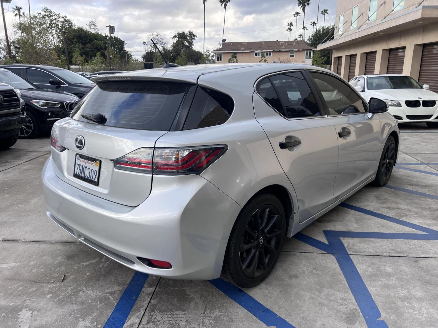 2013 Silver Metallic /black Lexus CT 200h Base (JTHKD5BH1D2) with an 1.8L L4 HYBRID engine, Continuously Variable Transmission transmission, located at 30 S. Berkeley Avenue, Pasadena, CA, 91107, (626) 248-7567, 34.145447, -118.109398 - Crown City Motors is a used “Buy Here Pay Here” car dealer in Pasadena CA. “Buy Here Pay Here” financing, means that when you purchase your vehicle from our dealership, that you make the payments to the dealership as well. We do not need the banks approval to get you approved for a used auto - Photo#6