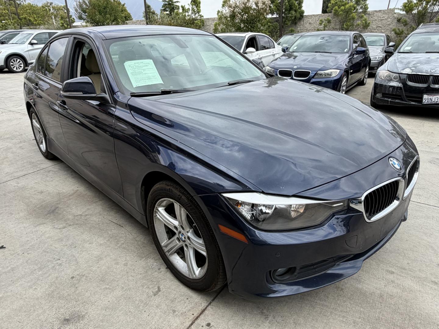 2013 BLUE BMW 3-Series 320i Sedan (WBA3B1C54DF) with an 2.0L L4 DOHC 16V engine, located at 30 S. Berkeley Avenue, Pasadena, CA, 91107, (626) 248-7567, 34.145447, -118.109398 - Photo#5