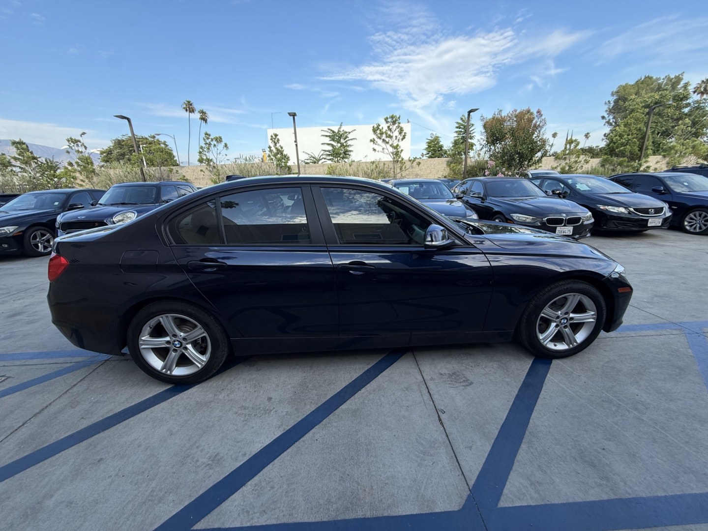 2013 BLUE BMW 3-Series 320i Sedan (WBA3B1C54DF) with an 2.0L L4 DOHC 16V engine, Manaul transmission, located at 30 S. Berkeley Avenue, Pasadena, CA, 91107, (626) 248-7567, 34.145447, -118.109398 - 2013 BMW 328i Sedan – Rare 6-Speed Manual – Buy Here Pay Here / Bad Credit Financing Enthusiasts and daily commuters, take note! Finding a modern sports sedan with a true row-your-own gearbox is nearly impossible, but Crown City Motors has this incredibly rare 2013 BMW 328i 6-Speed Manual Sedan- Photo#9