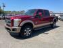 2013 Autumn Red Metallic/Pale Adobe Metallic Ford F-350 Super Duty King Ranch (1FT8W3BT3DE) with an 6.7L Power Stroke 6.7L Biodiesel Turbo V8 400hp 800ft. lbs. Common Rail Direct Injection engine, 6-Speed Shiftable Automatic transmission, located at 800 Riverside Ave, Roseville, CA, 95678, 916-773-4549 & Toll Free: 866-719-4393, 38.732265, -121.291039 - DIESEL CREW CAB 4X4 KING RANCH LOW MILES SERVICE RECORDS - Photo#0
