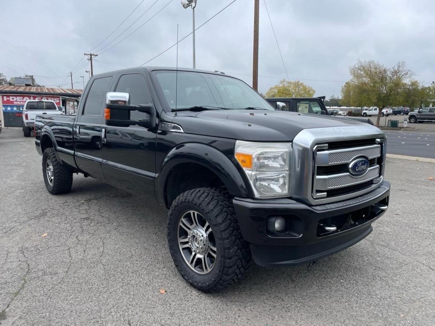 2013 Tuxedo Black Metallic Ford F-350 Super Duty Platinum (1FT8W3BT9DE) with an 6.7L Power Stroke 6.7L Biodiesel Turbo V8 400hp 800ft. lbs. Common Rail Direct Injection engine, 6-Speed Shiftable Automatic transmission, located at 800 Riverside Ave, Roseville, CA, 95678, 916-773-4549 & Toll Free: 866-719-4393, 38.732265, -121.291039 - Photo#5