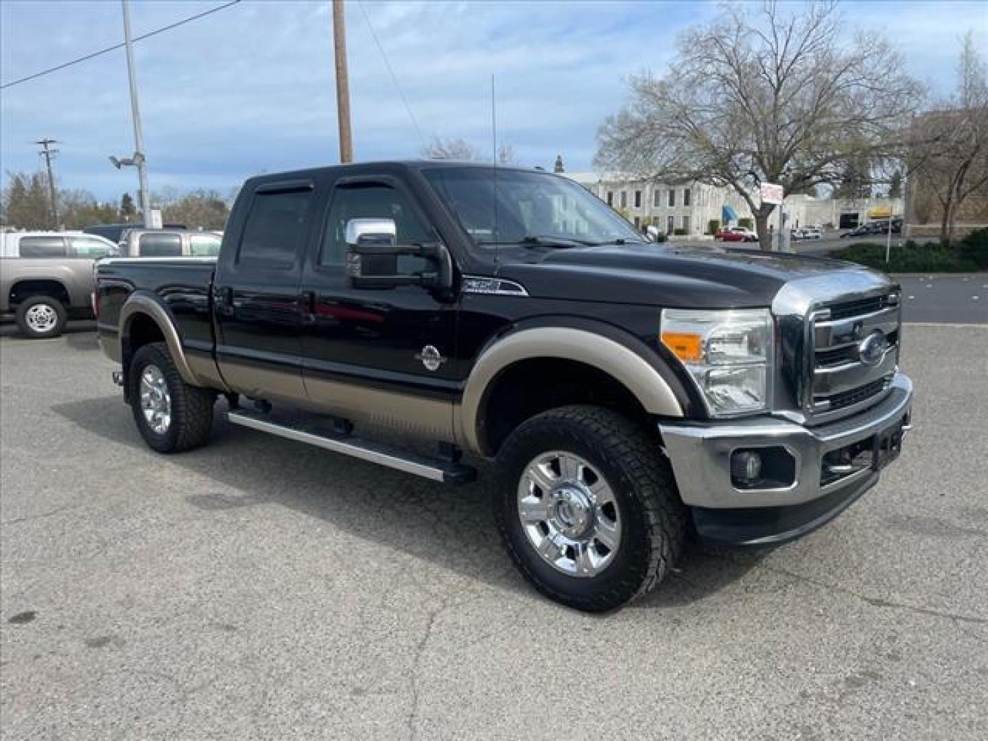 2013 Kodiak Brown Metallic Ford F-350 Super Duty Lariat (1FT8W3BT2DE) with an 6.7L Power Stroke 6.7L Biodiesel Turbo V8 400hp 800ft. lbs. Common Rail Direct Injection engine, 6-Speed Shiftable Automatic transmission, located at 800 Riverside Ave, Roseville, CA, 95678, 916-773-4549 & Toll Free: 866-719-4393, 38.732265, -121.291039 - DIESEL CREW CAB 4X4 LARIAT SERVICE RECORDS - Photo#1