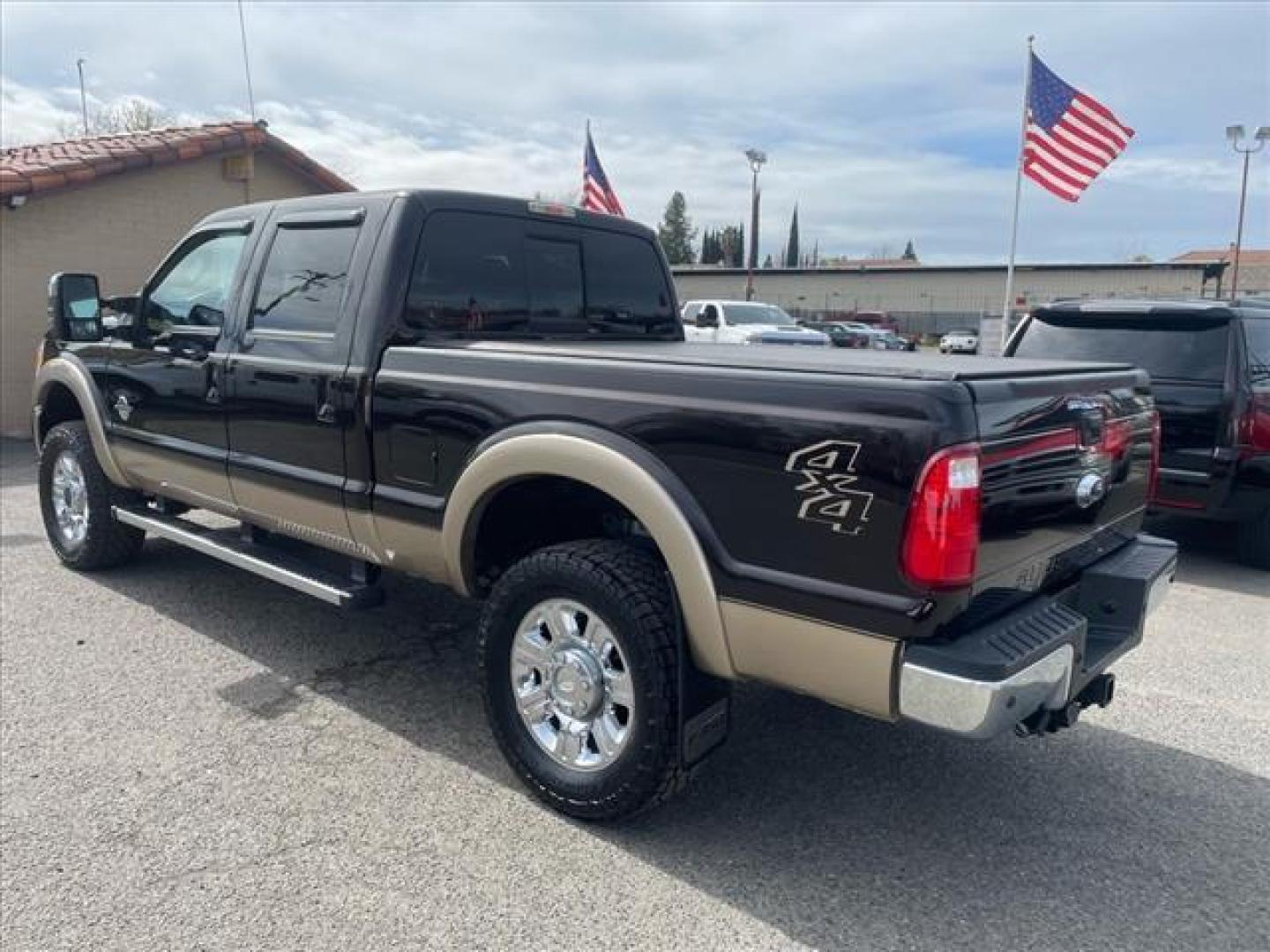 2013 Kodiak Brown Metallic Ford F-350 Super Duty Lariat (1FT8W3BT2DE) with an 6.7L Power Stroke 6.7L Biodiesel Turbo V8 400hp 800ft. lbs. Common Rail Direct Injection engine, 6-Speed Shiftable Automatic transmission, located at 800 Riverside Ave, Roseville, CA, 95678, 916-773-4549 & Toll Free: 866-719-4393, 38.732265, -121.291039 - DIESEL CREW CAB 4X4 LARIAT SERVICE RECORDS - Photo#3