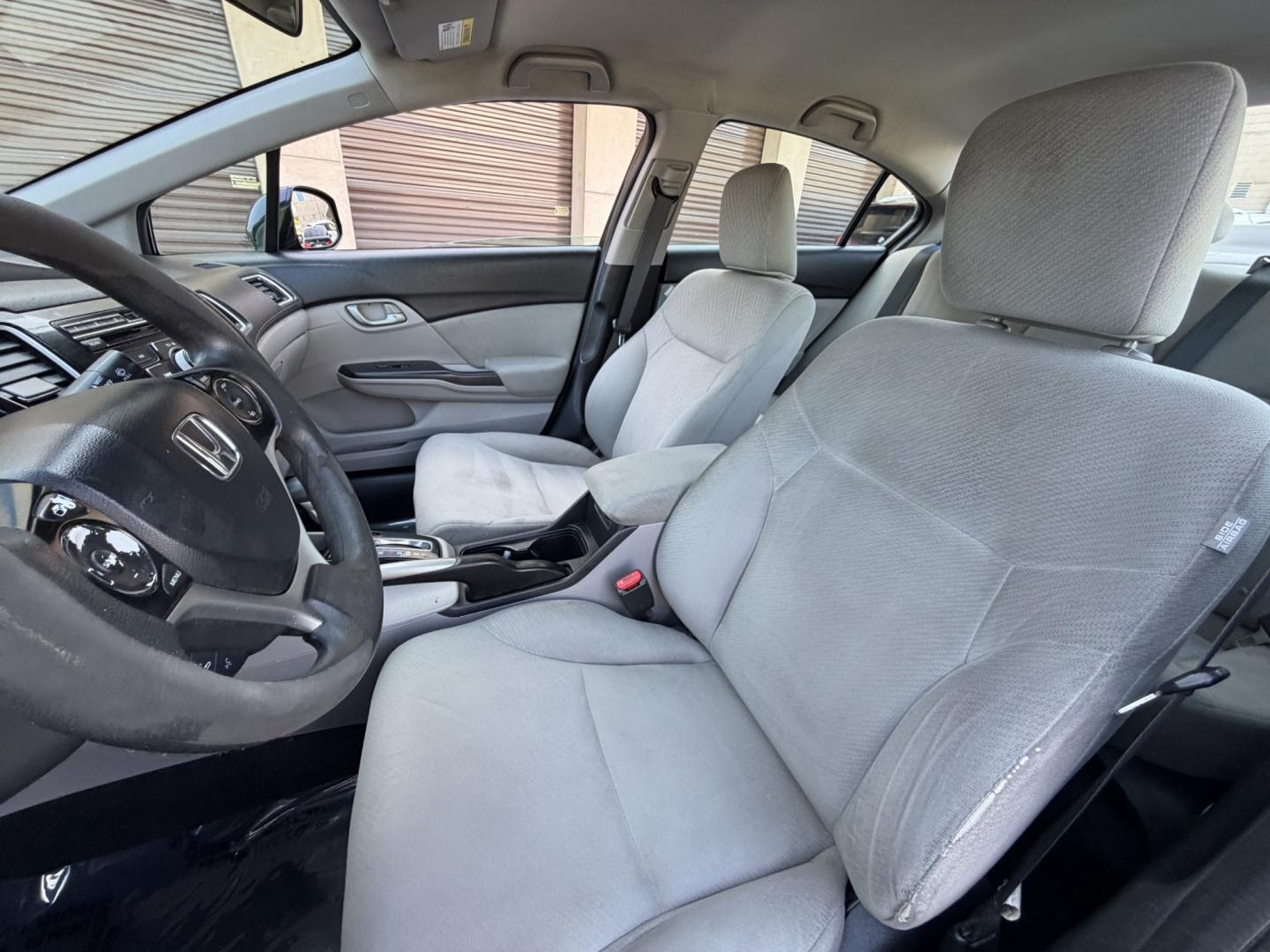 2013 Black /Grey Honda Civic LX Sedan 5-Speed AT (19XFB2F53DE) with an 1.8L L4 SOHC 16V engine, 5-Speed Automatic transmission, located at 30 S. Berkeley Avenue, Pasadena, CA, 91107, (626) 248-7567, 34.145447, -118.109398 - 2013 Honda Civic LX Sedan for Sale in Pasadena, California – Easy Financing Available Looking for a reliable used Honda Civic for sale in Pasadena, California? This 2013 Honda Civic LX Sedan offers the perfect combination of fuel economy, reliability, affordability, and Honda's legendary reputa - Photo#8