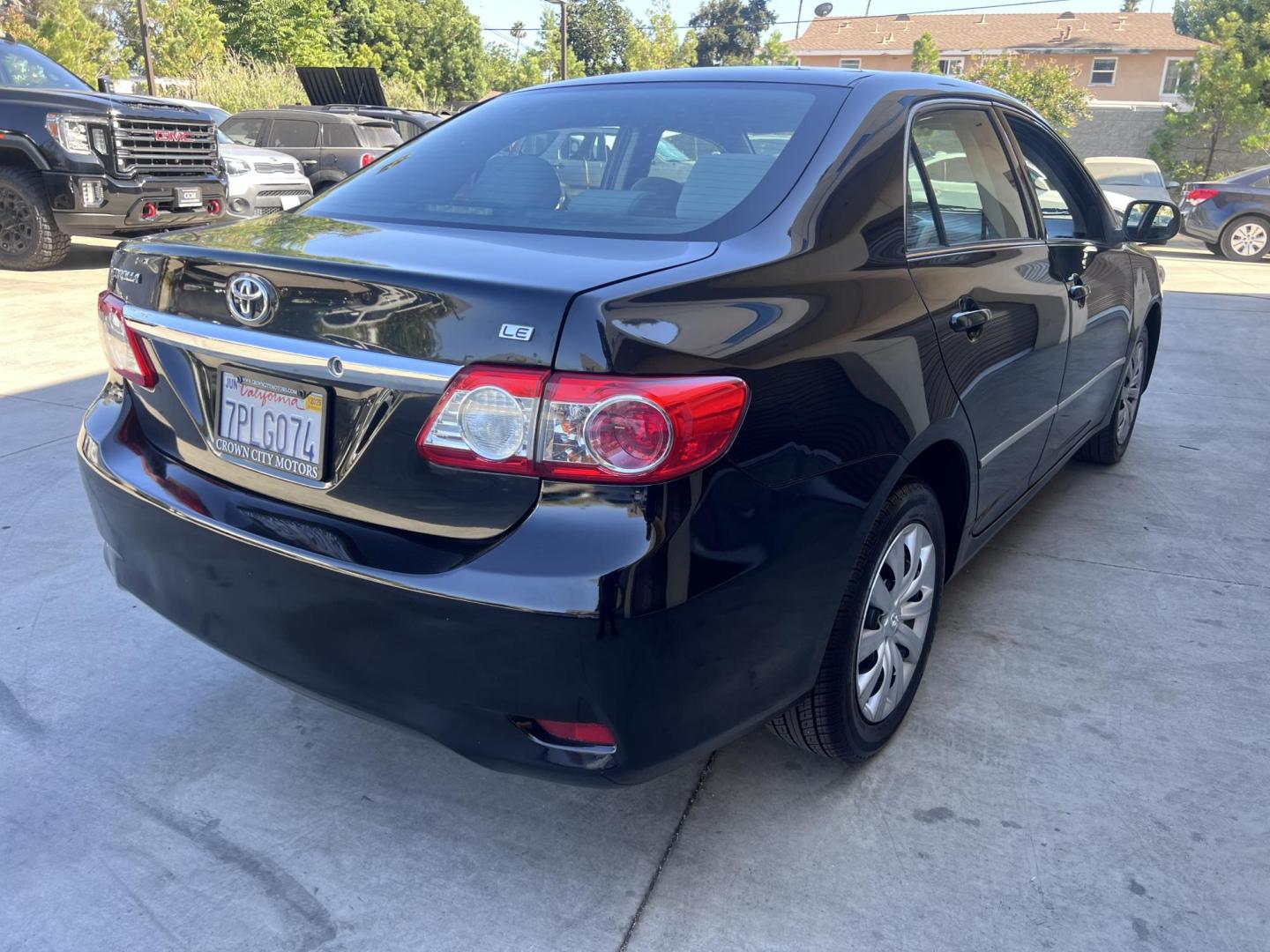 2013 Black /Black Toyota Corolla LE 4-Speed AT (5YFBU4EE0DP) with an 1.8L L4 DOHC 16V engine, 4-Speed Automatic transmission, located at 30 S. Berkeley Avenue, Pasadena, CA, 91107, (626) 248-7567, 34.145447, -118.109398 - Buy Here Pay Here Pasadena – 2013 Toyota Corolla LE | $500 Down Financing Available | Bad Credit OK Looking for a reliable, fuel-efficient, and affordable vehicle in Pasadena, CA? Crown City Motors has the perfect solution for you with our 2013 Toyota Corolla LE, available now with Buy Here Pay - Photo#2