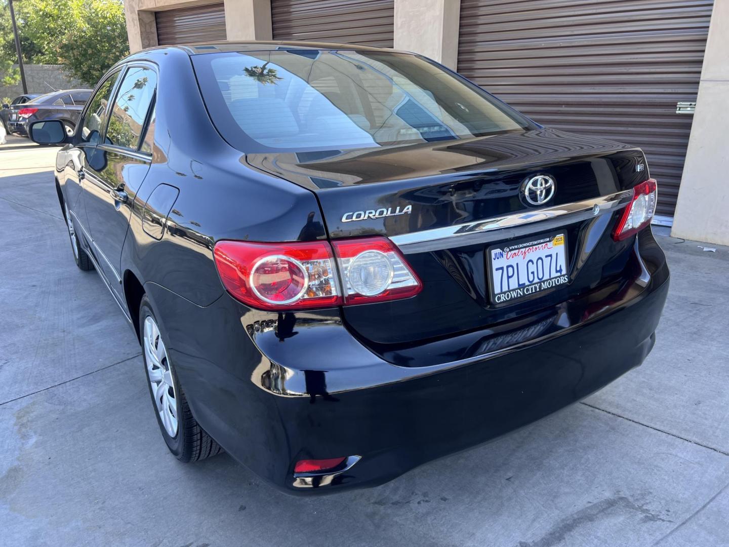 2013 Black /Black Toyota Corolla LE 4-Speed AT (5YFBU4EE0DP) with an 1.8L L4 DOHC 16V engine, 4-Speed Automatic transmission, located at 30 S. Berkeley Avenue, Pasadena, CA, 91107, (626) 248-7567, 34.145447, -118.109398 - Buy Here Pay Here Pasadena – 2013 Toyota Corolla LE | $500 Down Financing Available | Bad Credit OK Looking for a reliable, fuel-efficient, and affordable vehicle in Pasadena, CA? Crown City Motors has the perfect solution for you with our 2013 Toyota Corolla LE, available now with Buy Here Pay - Photo#4