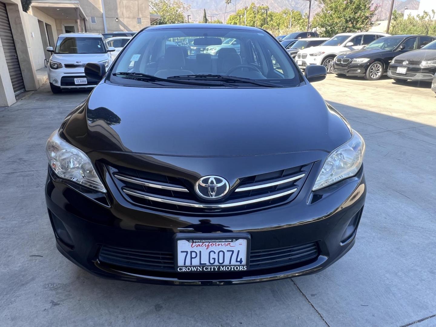 2013 Black /Black Toyota Corolla LE 4-Speed AT (5YFBU4EE0DP) with an 1.8L L4 DOHC 16V engine, 4-Speed Automatic transmission, located at 30 S. Berkeley Avenue, Pasadena, CA, 91107, (626) 248-7567, 34.145447, -118.109398 - Buy Here Pay Here Pasadena – 2013 Toyota Corolla LE | $500 Down Financing Available | Bad Credit OK Looking for a reliable, fuel-efficient, and affordable vehicle in Pasadena, CA? Crown City Motors has the perfect solution for you with our 2013 Toyota Corolla LE, available now with Buy Here Pay - Photo#7