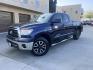 2013 Nautial Blue Metallic /Gray Toyota Tundra Tundra-Grade Double Cab 4.6L 2WD (5TFRM5F11DX) with an 4.6L V8 DOHC 32V engine, 5-Speed Automatic Overdrive transmission, located at 30 S. Berkeley Avenue, Pasadena, CA, 91107, (626) 248-7567, 34.145447, -118.109398 - Photo#0
