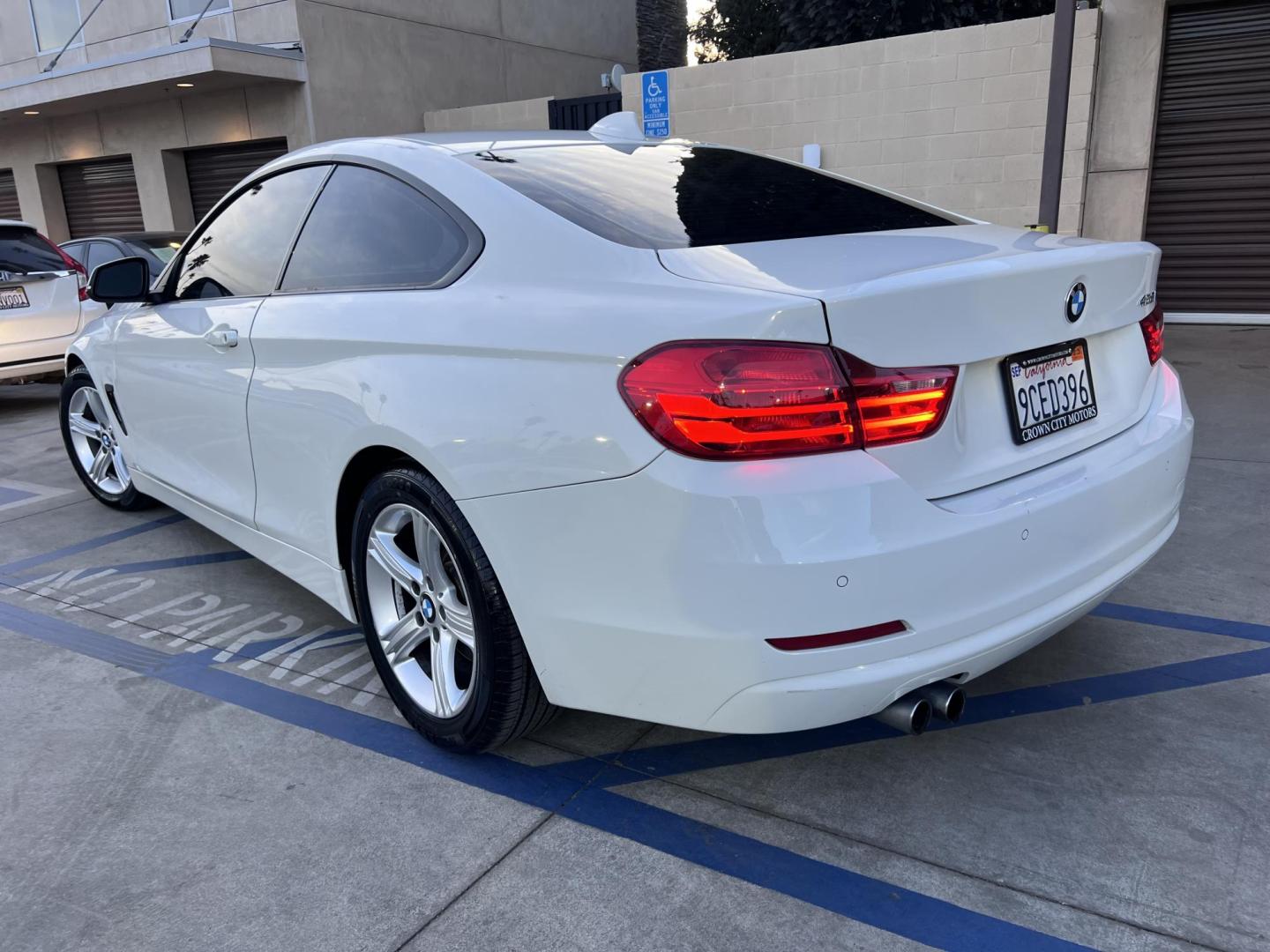 2014 Alpine White /Black BMW 4-Series 428i coupe (WBA3N3C5XEK) with an 2.0L L4 DOHC 16V engine, Automatic transmission, located at 30 S. Berkeley Avenue, Pasadena, CA, 91107, (626) 248-7567, 34.145447, -118.109398 - Photo#2