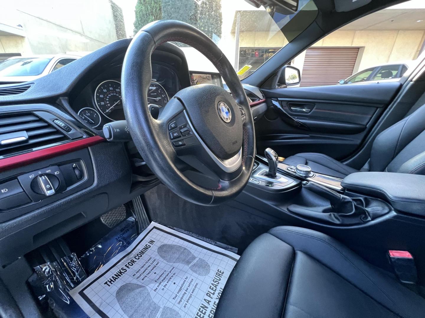 2014 Black /black BMW 3-Series 328i Sedan (WBA3A5C57EP) with an 2.0L L4 DOHC 16V engine, automatic transmission, located at 30 S. Berkeley Avenue, Pasadena, CA, 91107, (626) 248-7567, 34.145447, -118.109398 - Crown City Motors is a used “Buy Here Pay Here” car dealer in Pasadena CA. “Buy Here Pay Here” financing, means that when you purchase your vehicle from our dealership, that you make the payments to the dealership as well. We do not need the banks approval to get you approved for a used auto - Photo#9