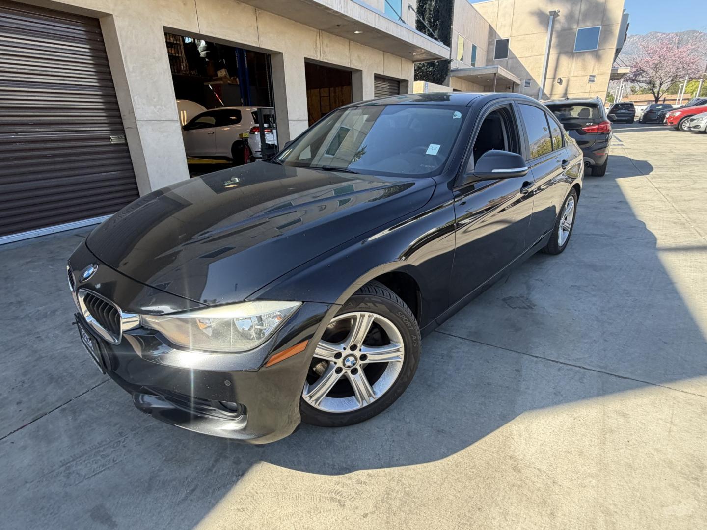 2014 Black /Black BMW 3-Series 328i Sedan (WBA3A5G51EN) with an 2.0L L4 DOHC 16V engine, located at 30 S. Berkeley Avenue, Pasadena, CA, 91107, (626) 248-7567, 34.145447, -118.109398 - Photo#0