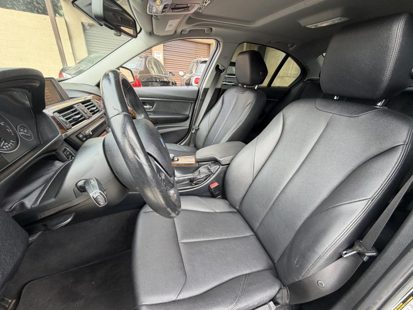 2014 Black /Black BMW 3-Series 328i Sedan (WBA3A5G51EN) with an 2.0L L4 DOHC 16V engine, located at 30 S. Berkeley Avenue, Pasadena, CA, 91107, (626) 248-7567, 34.145447, -118.109398 - Photo#4