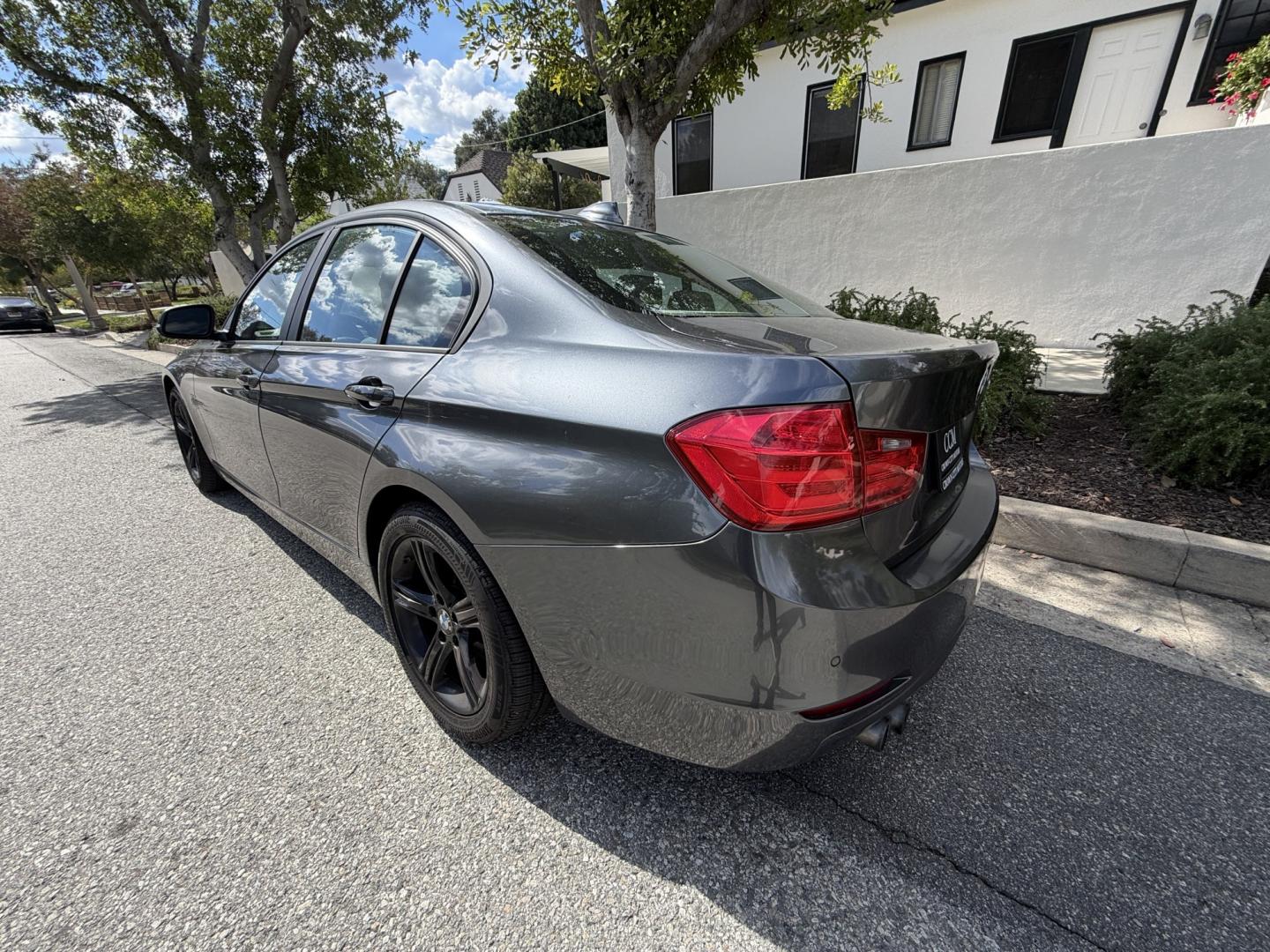 2014 Gray metallic /Black BMW 3-Series 328i Sedan (WBA3C1C5XEK) with an 2.0L L4 DOHC 16V engine, located at 30 S. Berkeley Avenue, Pasadena, CA, 91107, (626) 248-7567, 34.145447, -118.109398- Photo#4