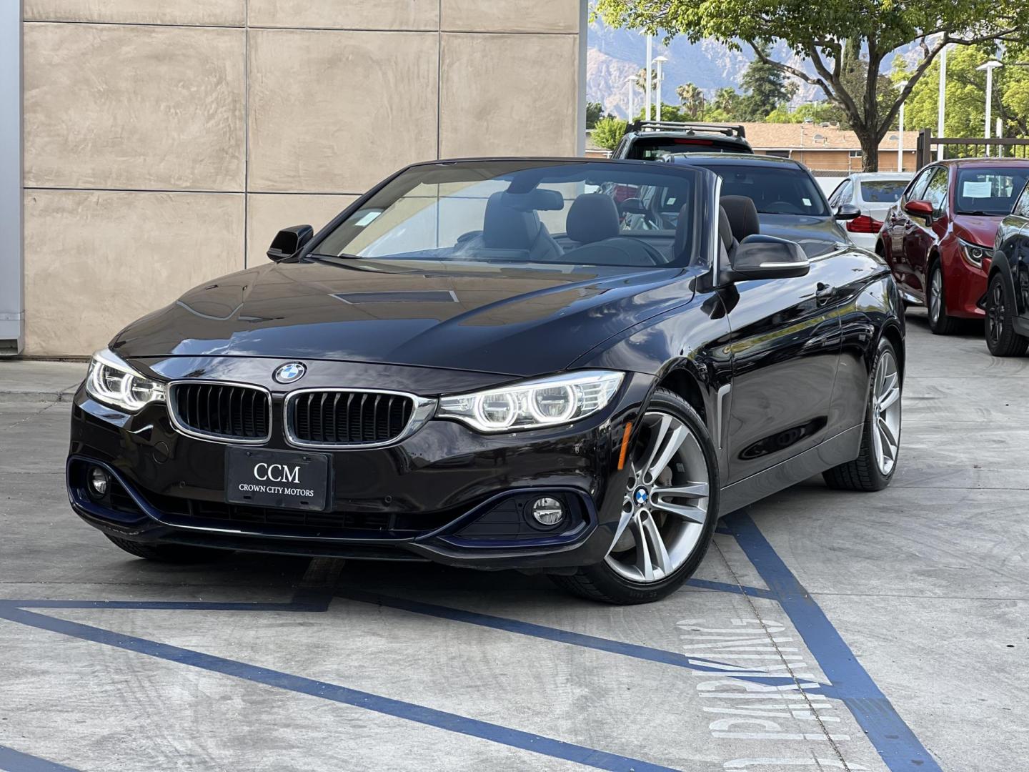 2014 Sparkling?Brown?Metallic /Black BMW 4-Series 435i convertible (WBA3T3C50EP) with an 3.0L V6 DOHC 24V engine, 8-Speed Automatic transmission, located at 30 S. Berkeley Avenue, Pasadena, CA, 91107, (626) 248-7567, 34.145447, -118.109398 - 2014 BMW 435i Coupe – Sporty Luxury Meets Affordability – $995 Down – Buy Here Pay Here – Bad Credit OK – Crown City Motors Pasadena Looking for an affordable luxury coupe that delivers both high-performance and elegant style? Discover the 2014 BMW 435i Coupe in stunning Sparkling Brown - Photo#0