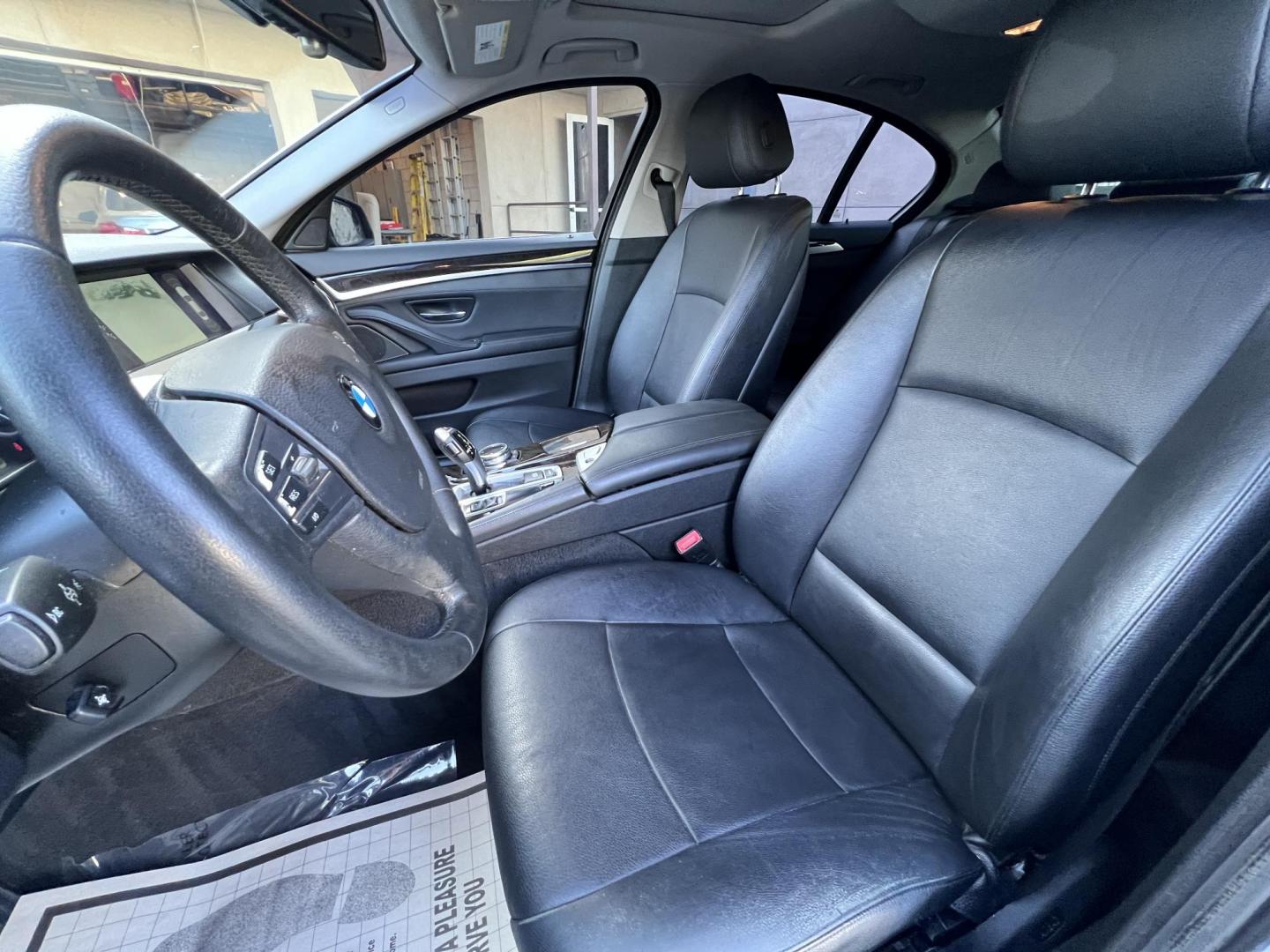 2014 /Gray BMW 5-Series 528i (WBA5A5C53ED) with an 2.0L L4 DOHC 16V TURBO engine, 8-Speed Automatic transmission, located at 30 S. Berkeley Avenue, Pasadena, CA, 91107, (626) 248-7567, 34.145447, -118.109398 - Leather seats! Back up camera! Moon-roof! Navigation! This 2014 BMW 5-Series 528i Crown City Motors is a used “Buy Here Pay Here” car dealer in Pasadena CA. “Buy Here Pay Here” financing, means that when you purchase your vehicle from our dealership, that you make the payments to the deal - Photo#13