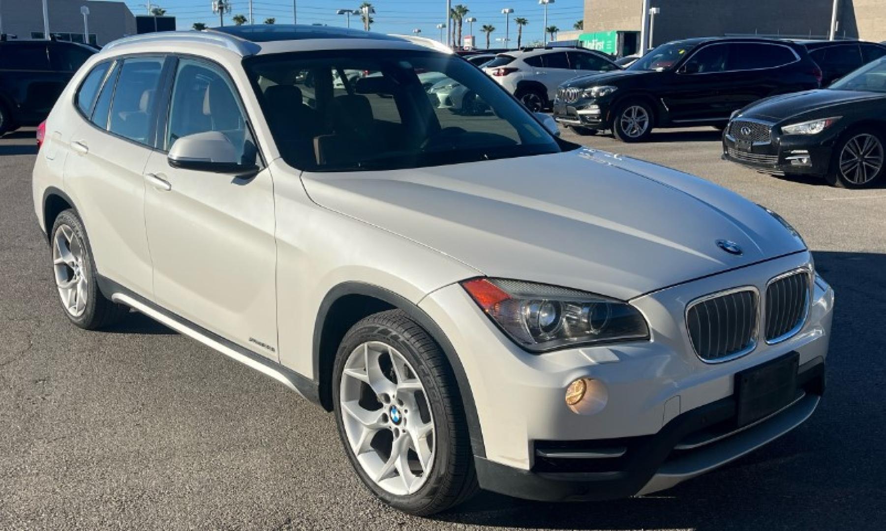 2014 Alpine White BMW X1 xDrive28i (WBAVL1C58EV) with an 2.0L L4 DOHC 16V engine, 8-Speed Automatic transmission, located at 30 S. Berkeley Avenue, Pasadena, CA, 91107, (626) 248-7567, 34.145447, -118.109398 - DEALER IDENTIFIER: Crown City Motors Sales | Buy Here Pay Here Pasadena TARGET REGIONS: Pasadena, San Gabriel Valley, Riverside, San Bernardino FINANCING SPECIALTY: Subprime Auto Lending, In-House Financing, Bad Credit Car Loans CA VEHICLE: 2014 BMW X1 xDrive28i AWD (VIN: WBAVL1C58EVY15967) 20- Photo#0
