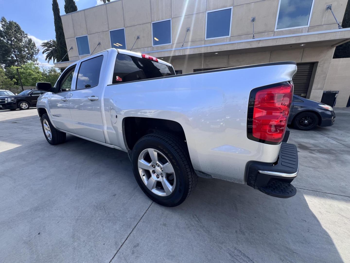 2014 Silver /Gray Chevrolet Silverado 1500 1LT Crew Cab 2WD (3GCPCREC0EG) with an 4.8L V8 OHV 16V engine, 6-Speed Automatic transmission, located at 30 S. Berkeley Avenue, Pasadena, CA, 91107, (626) 248-7567, 34.145447, -118.109398 - 2014 Chevrolet Silverado 1500 – Reliable, Powerful, and Ready for the Road – Buy Here Pay Here Available! Looking for a rugged and dependable full-size pickup truck that can handle both work and play? Look no further than this 2014 Chevrolet Silverado 1500, now available at Crown City Motors - Photo#2