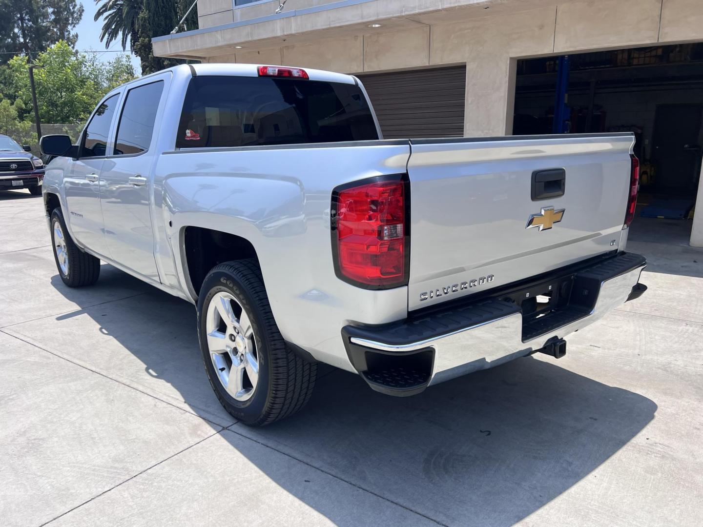 2014 Silver /Gray Chevrolet Silverado 1500 1LT Crew Cab 2WD (3GCPCREC0EG) with an 4.8L V8 OHV 16V engine, 6-Speed Automatic transmission, located at 30 S. Berkeley Avenue, Pasadena, CA, 91107, (626) 248-7567, 34.145447, -118.109398 - 2014 Chevrolet Silverado 1500 – Reliable, Powerful, and Ready for the Road – Buy Here Pay Here Available! Looking for a rugged and dependable full-size pickup truck that can handle both work and play? Look no further than this 2014 Chevrolet Silverado 1500, now available at Crown City Motors - Photo#9