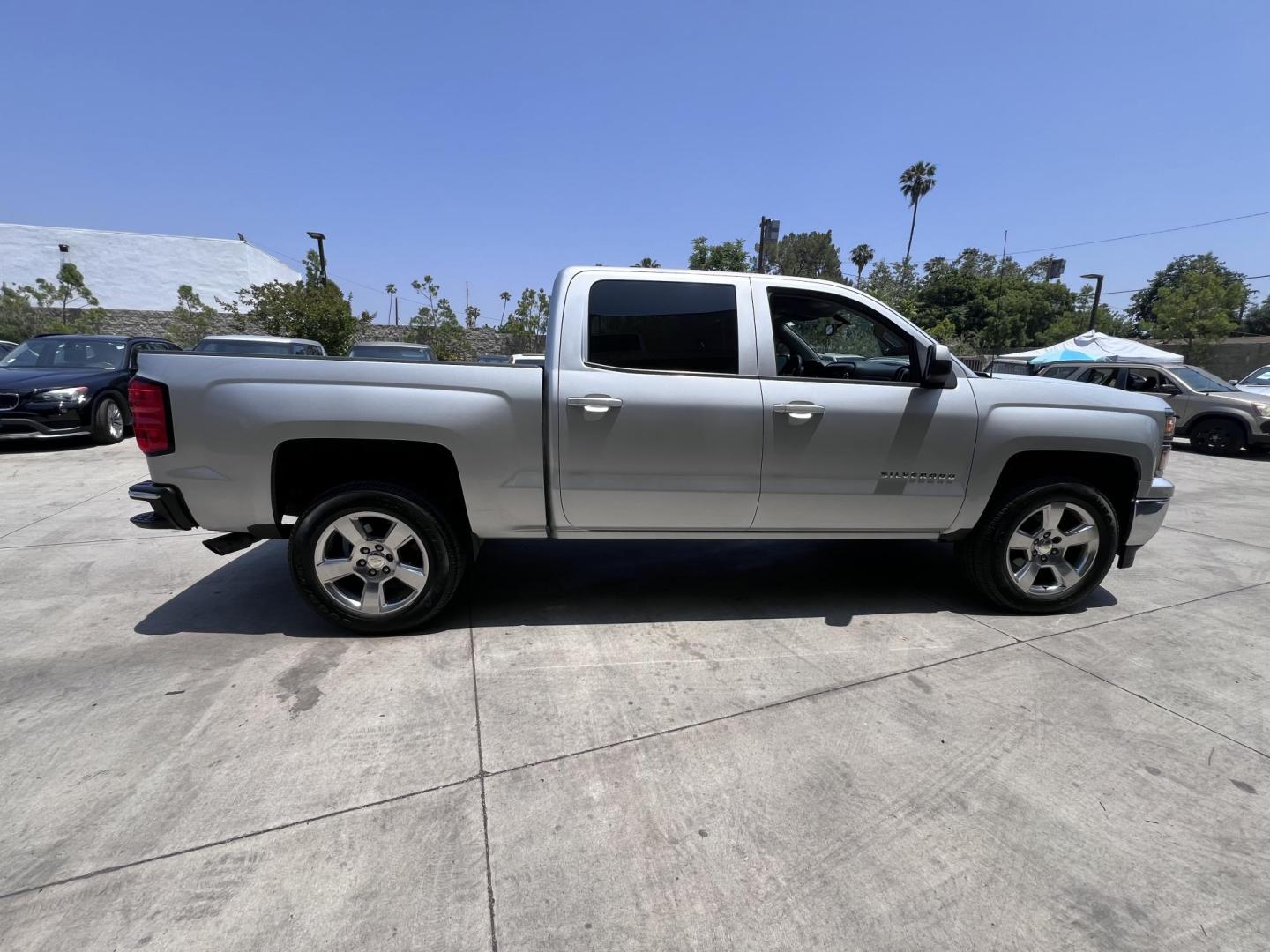 2014 Silver /Gray Chevrolet Silverado 1500 1LT Crew Cab 2WD (3GCPCREC0EG) with an 4.8L V8 OHV 16V engine, 6-Speed Automatic transmission, located at 30 S. Berkeley Avenue, Pasadena, CA, 91107, (626) 248-7567, 34.145447, -118.109398 - 2014 Chevrolet Silverado 1500 – Reliable, Powerful, and Ready for the Road – Buy Here Pay Here Available! Looking for a rugged and dependable full-size pickup truck that can handle both work and play? Look no further than this 2014 Chevrolet Silverado 1500, now available at Crown City Motors - Photo#11