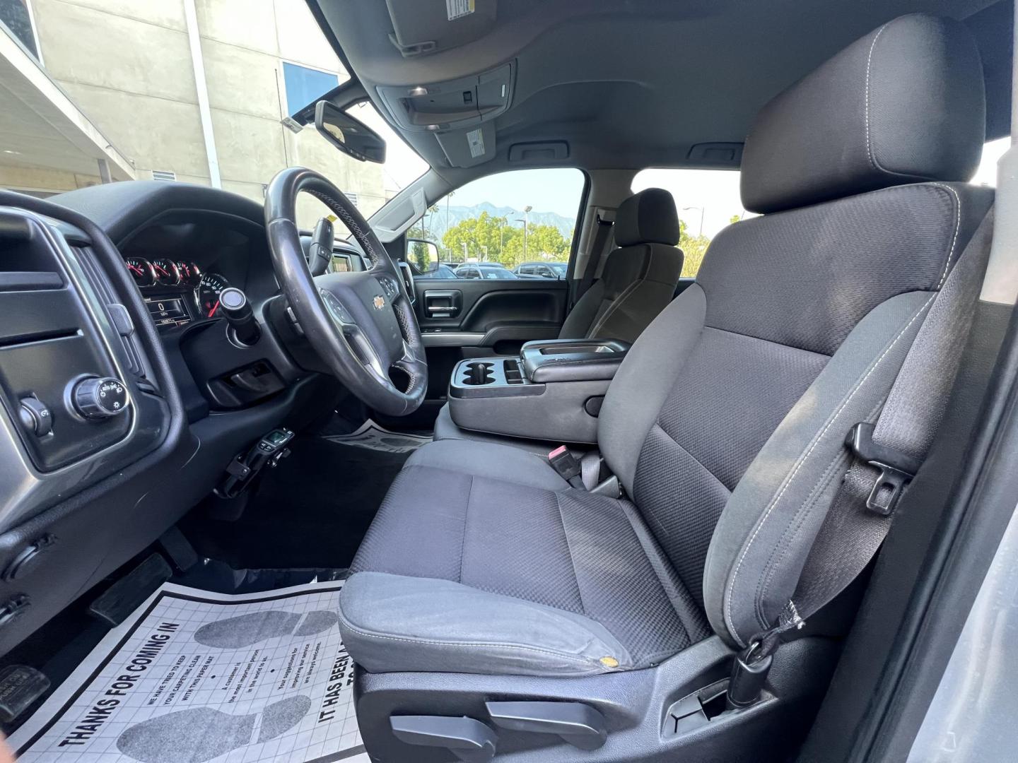 2014 Silver /Gray Chevrolet Silverado 1500 1LT Crew Cab 2WD (3GCPCREC0EG) with an 4.8L V8 OHV 16V engine, 6-Speed Automatic transmission, located at 30 S. Berkeley Avenue, Pasadena, CA, 91107, (626) 248-7567, 34.145447, -118.109398 - 2014 Chevrolet Silverado 1500 – Reliable, Powerful, and Ready for the Road – Buy Here Pay Here Available! Looking for a rugged and dependable full-size pickup truck that can handle both work and play? Look no further than this 2014 Chevrolet Silverado 1500, now available at Crown City Motors - Photo#19