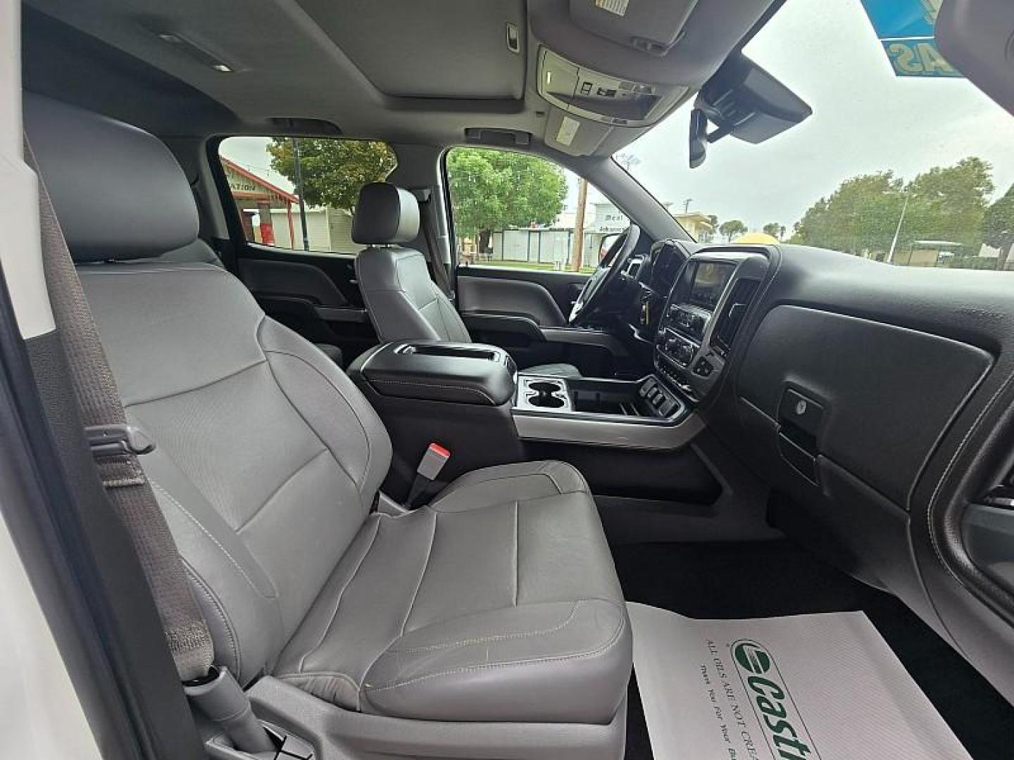 2014 WHITE Chevrolet Silverado 1500 4WD (3GCUKSEC1EG) with an V8 EcoTec3 Flex Fuel 5.3L engine, Auto 6-Spd HD Overdrive transmission, located at 246 E Walker St., Orland, 95963, (530) 865-5800, 39.747589, -122.178398 - Photo#17