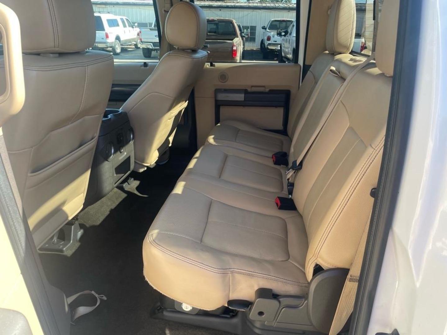 2014 Oxford White Ford F-350 Super Duty Lariat (1FT8W3CT8EE) with an 6.7L Power Stroke 6.7L Biodiesel Turbo V8 400hp 800ft. lbs. Common Rail Direct Injection engine, 6-Speed Shiftable Automatic transmission, located at 800 Riverside Ave, Roseville, CA, 95678, 916-773-4549 & Toll Free: 866-719-4393, 38.732265, -121.291039 - DIESEL CREW CAB DUALLY LARIAT SERVICE RECORDS ON CLEAN CARFAX - Photo#11