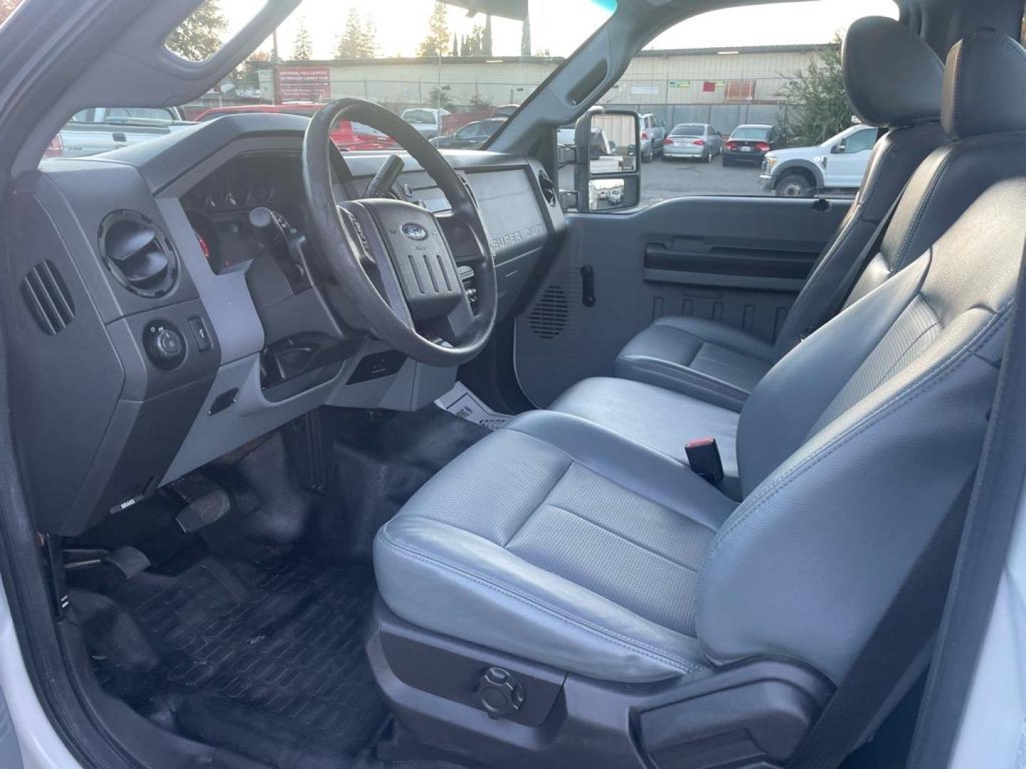 2014 Oxford White Ford F-350 Super Duty XL (1FDRF3A68EE) with an 6.2L 6.2L Flex Fuel V8 385hp 405ft. lbs. Sequential Electronic Fuel Injection engine, 6-Speed Shiftable Automatic transmission, located at 800 Riverside Ave, Roseville, CA, 95678, 916-773-4549 & Toll Free: 866-719-4393, 38.732265, -121.291039 - UTILITY BED SERVICE RECORDS - Photo#8