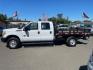 2014 White Ford F-350 Super Duty XL (1FD8W3FTXEE) with an 6.7L Power Stroke 6.7L Biodiesel Turbo V8 300hp 660ft. lbs. Common Rail Direct Injection engine, 6-Speed Shiftable Automatic transmission, located at 800 Riverside Ave, Roseville, CA, 95678, 916-773-4549 & Toll Free: 866-719-4393, 38.732265, -121.291039 - DIESEL CREW CAB 4X4 9 FOOT FLATBED ONE OWNER SERVICE RECORDS ON CLEAN CARFAX- Photo#4