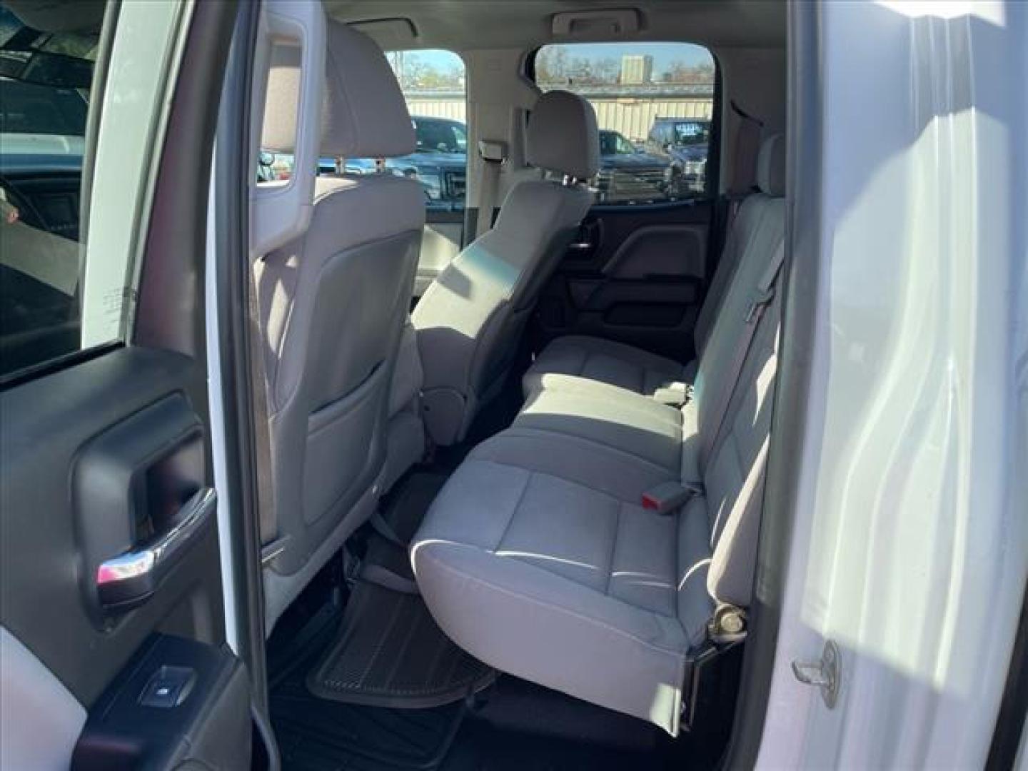 2014 Summit White GMC Sierra 1500 Base (1GTV2TEC4EZ) with an 5.3L EcoTec3 5.3L Flex Fuel V8 355hp 383ft. lbs. Direct Injection engine, 6-Speed Shiftable Automatic w/Overdrive transmission, located at 800 Riverside Ave, Roseville, CA, 95678, 916-773-4549 & Toll Free: 866-719-4393, 38.732265, -121.291039 - 4X4 DOUBLE CAB LOW MILES CLEAN CARFAX - Photo#10