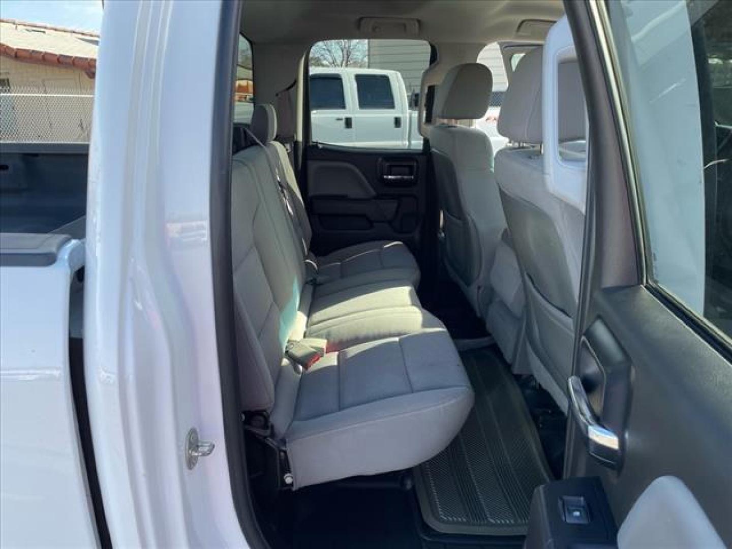2014 Summit White GMC Sierra 1500 Base (1GTV2TEC4EZ) with an 5.3L EcoTec3 5.3L Flex Fuel V8 355hp 383ft. lbs. Direct Injection engine, 6-Speed Shiftable Automatic w/Overdrive transmission, located at 800 Riverside Ave, Roseville, CA, 95678, 916-773-4549 & Toll Free: 866-719-4393, 38.732265, -121.291039 - 4X4 DOUBLE CAB LOW MILES CLEAN CARFAX - Photo#11