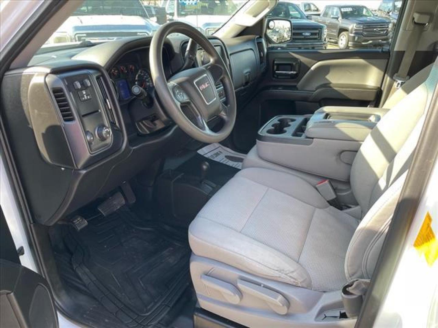 2014 Summit White GMC Sierra 1500 Base (1GTV2TEC4EZ) with an 5.3L EcoTec3 5.3L Flex Fuel V8 355hp 383ft. lbs. Direct Injection engine, 6-Speed Shiftable Automatic w/Overdrive transmission, located at 800 Riverside Ave, Roseville, CA, 95678, 916-773-4549 & Toll Free: 866-719-4393, 38.732265, -121.291039 - 4X4 DOUBLE CAB LOW MILES CLEAN CARFAX - Photo#8
