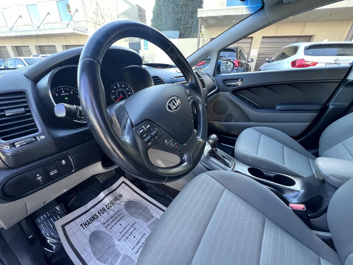 2014 Abyss Blue Pear /Black Kia Forte EX (KNAFX4A82E5) with an 2.0L L4 DOHC 16V engine, 6-Speed Automatic transmission, located at 30 S. Berkeley Avenue, Pasadena, CA, 91107, (626) 248-7567, 34.145447, -118.109398 - ? 2014 Kia Forte EX – Affordable Style and Efficiency with Easy BHPH Financing VIN: KNAFX4A82E5106328 Location: Crown City Motors, Pasadena, CA Financing Options: Buy Here Pay Here | Low Down Payment | Bad Credit OK Looking for a sleek, efficient, and budget-friendly sedan with all the featu - Photo#17