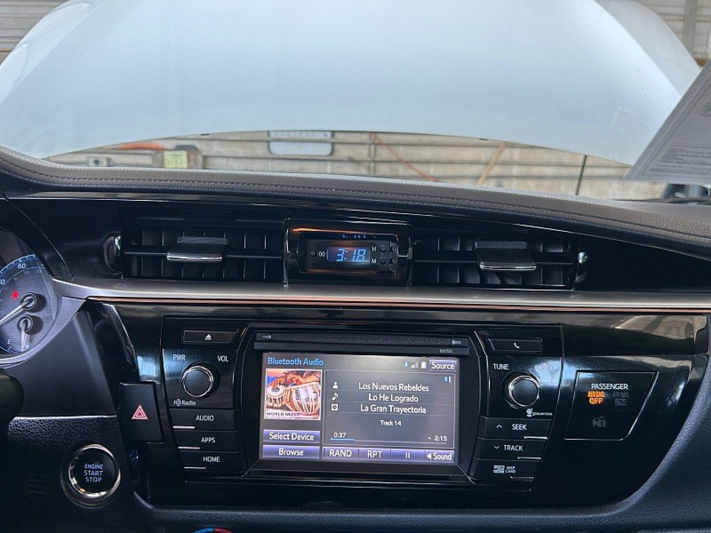 2014 White Toyota Corolla (5YFBURHE5EP) with an 4-Cyl 1.8 Liter engine, Auto CVTi-S w/Man Mode transmission, located at 412 Auto Vista Drive, Palmdale, 93551, (661) 945-0620, 34.592636, -118.136681- Photo#24