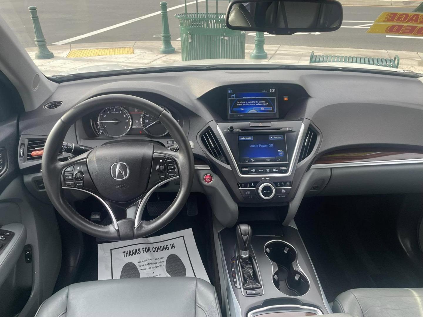 2015 Acura MDX 6-Spd AT w/Tech Package (5FRYD3H41FB) with an 3.5L V6 SOHC 24V engine, 6-Speed Automatic transmission, located at 744 E Miner Ave, Stockton, CA, 95202, (209) 944-5770, 37.956863, -121.282082 - PLUS TAXES AND FEES - Photo#5