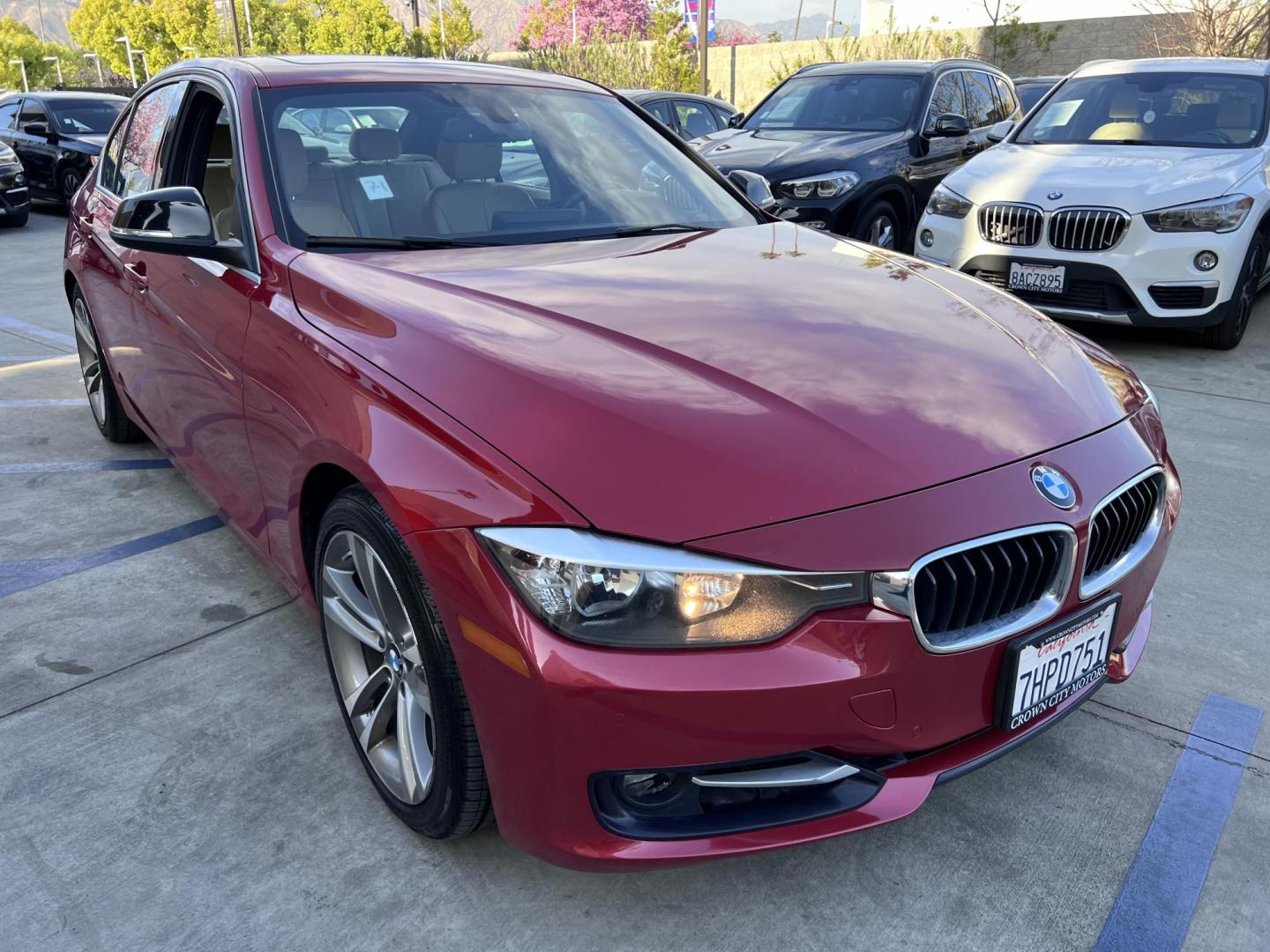 2015 Barcelona Red Metallic /Black BMW 3-Series 328i Sedan (WBA3A5G56FN) with an 2.0L L4 DOHC 16V engine, 8-Speed Automatic transmission, located at 30 S. Berkeley Avenue, Pasadena, CA, 91107, (626) 248-7567, 34.145447, -118.109398 - 2015 BMW 328 for Sale at Crown City Motors – Bad Credit? No Problem! Looking for a luxurious, feature-packed used car in Pasadena, CA? Visit Crown City Motors at 30 S Berkeley Ave, Pasadena, CA 91107, and check out this stunning 2015 BMW 328 (VIN: WBA3A5G56FNS82016) with just 75,450 miles! As a p - Photo#10