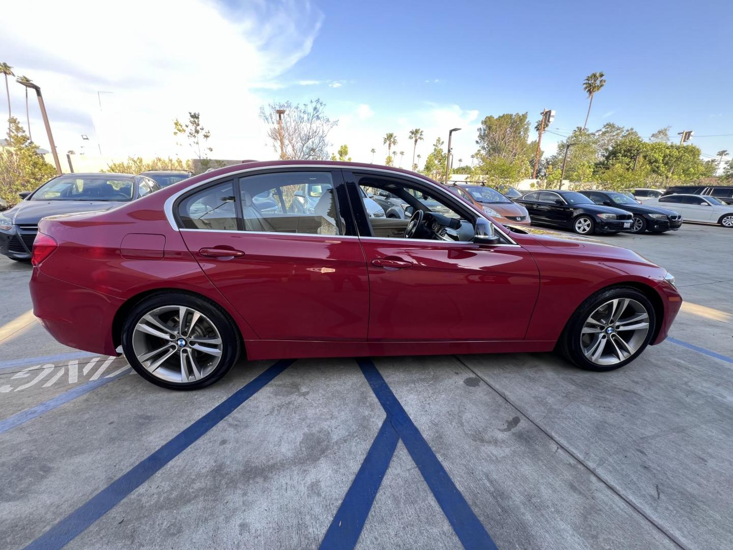 2015 Barcelona Red Metallic /Black BMW 3-Series 328i Sedan (WBA3A5G56FN) with an 2.0L L4 DOHC 16V engine, 8-Speed Automatic transmission, located at 30 S. Berkeley Avenue, Pasadena, CA, 91107, (626) 248-7567, 34.145447, -118.109398 - 2015 BMW 328 for Sale at Crown City Motors – Bad Credit? No Problem! Looking for a luxurious, feature-packed used car in Pasadena, CA? Visit Crown City Motors at 30 S Berkeley Ave, Pasadena, CA 91107, and check out this stunning 2015 BMW 328 (VIN: WBA3A5G56FNS82016) with just 75,450 miles! As a p - Photo#8