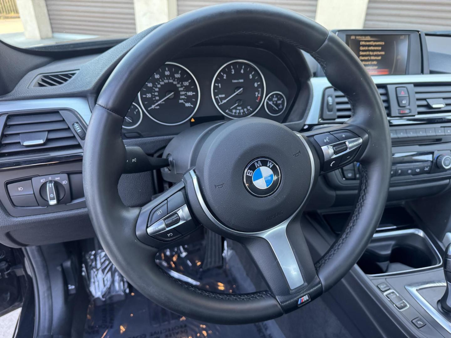 2015 BLACK /Black BMW 3-Series 320i Sedan (WBA3B1C56FK) with an 2.0L L4 DOHC 16V engine, 8-Speed Automatic transmission, located at 30 S. Berkeley Avenue, Pasadena, CA, 91107, (626) 248-7567, 34.145447, -118.109398 - For sale at Crown City Motors, 30 S Berkeley Ave, Pasadena, CA 91107: a sleek and sophisticated 2015 BMW 320i, loaded with premium features for an exceptional driving experience. This compact luxury sedan is equipped with navigation, a moonroof, a backup camera, and the coveted Premium Package, maki - Photo#13
