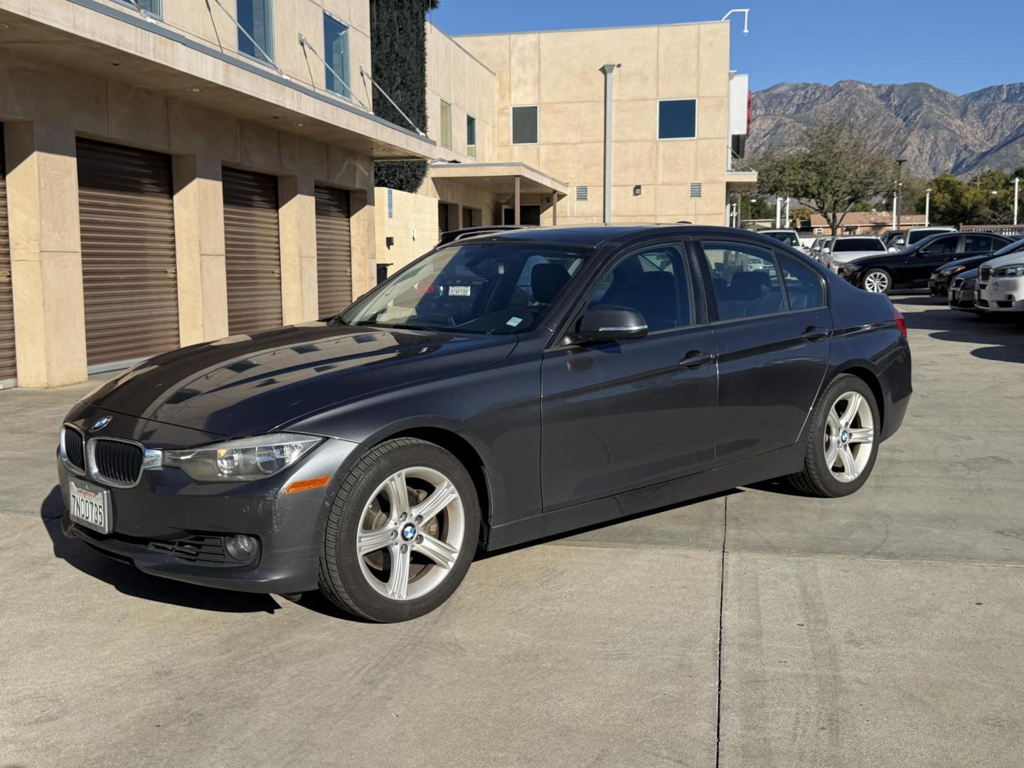 2015 Gray metallic /BLACK BMW 3-Series 328i SULEV (WBA3C1C56FK) with an 2.0L L4 DOHC 16V engine, 8-Speed Automatic transmission, located at 30 S. Berkeley Avenue, Pasadena, CA, 91107, (626) 248-7567, 34.145447, -118.109398 - Crown City Motors is a used “Buy Here Pay Here” car dealer in Pasadena CA. “Buy Here Pay Here” financing, means that when you purchase your vehicle from our dealership, that you make the payments to the dealership as well. We do not need the banks approval to get you approved for a used auto - Photo#0