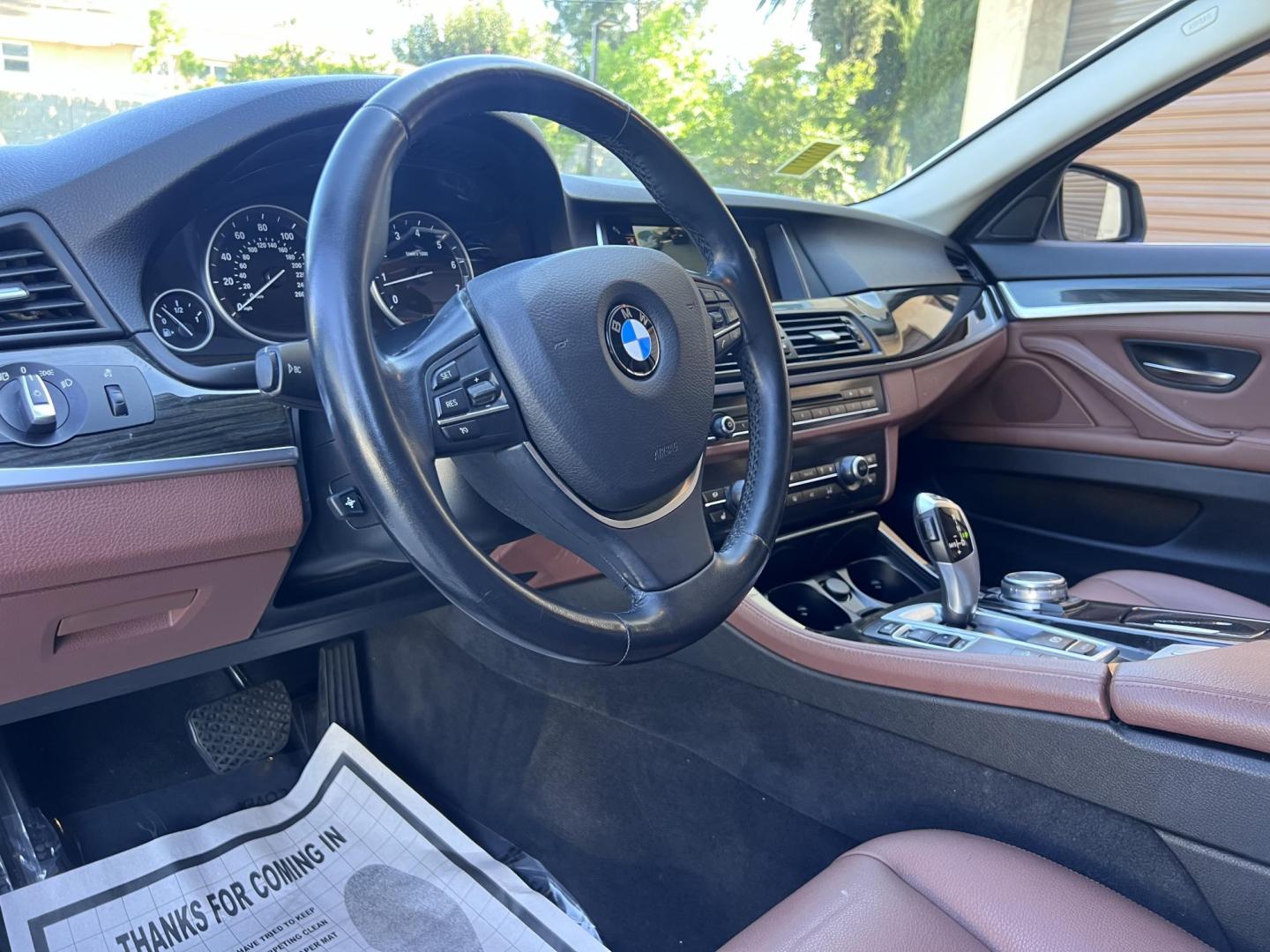 2015 WHITE /Black BMW 5-Series Leather (WBA5A7C54FG) with an 4 Cylinder engine, Automatic transmission, located at 30 S. Berkeley Avenue, Pasadena, CA, 91107, (626) 248-7567, 34.145447, -118.109398 - The 2015 BMW 528i xDrive stands as a beacon of luxury, performance, and advanced technology, embodying the pinnacle of German engineering. With only 72,430 miles, this well-maintained vehicle offers a remarkable driving experience that combines comfort, style, and reliability. Whether you have an im - Photo#23