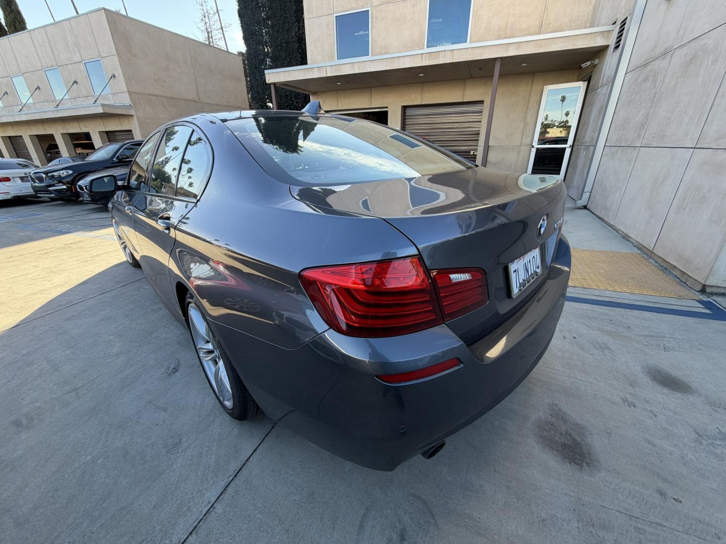 2015 Mineral Grey Metallic /Black BMW 5-Series 535i (WBA5B1C51FG) with an 3.0L L6 DOHC 24V engine, 8-Speed Automatic transmission, located at 30 S. Berkeley Avenue, Pasadena, CA, 91107, (626) 248-7567, 34.145447, -118.109398 - 2015 BMW 5 Series – Luxury Sedan – Buy Here Pay Here Financing – Pasadena, CA VIN: WBA5B1C51FG127432 Looking for a BMW 5 Series with easy financing in Pasadena? This 2015 BMW 5 Series (VIN: WBA5B1C51FG127432) delivers luxury, performance, and comfort — with financing options designed f - Photo#2