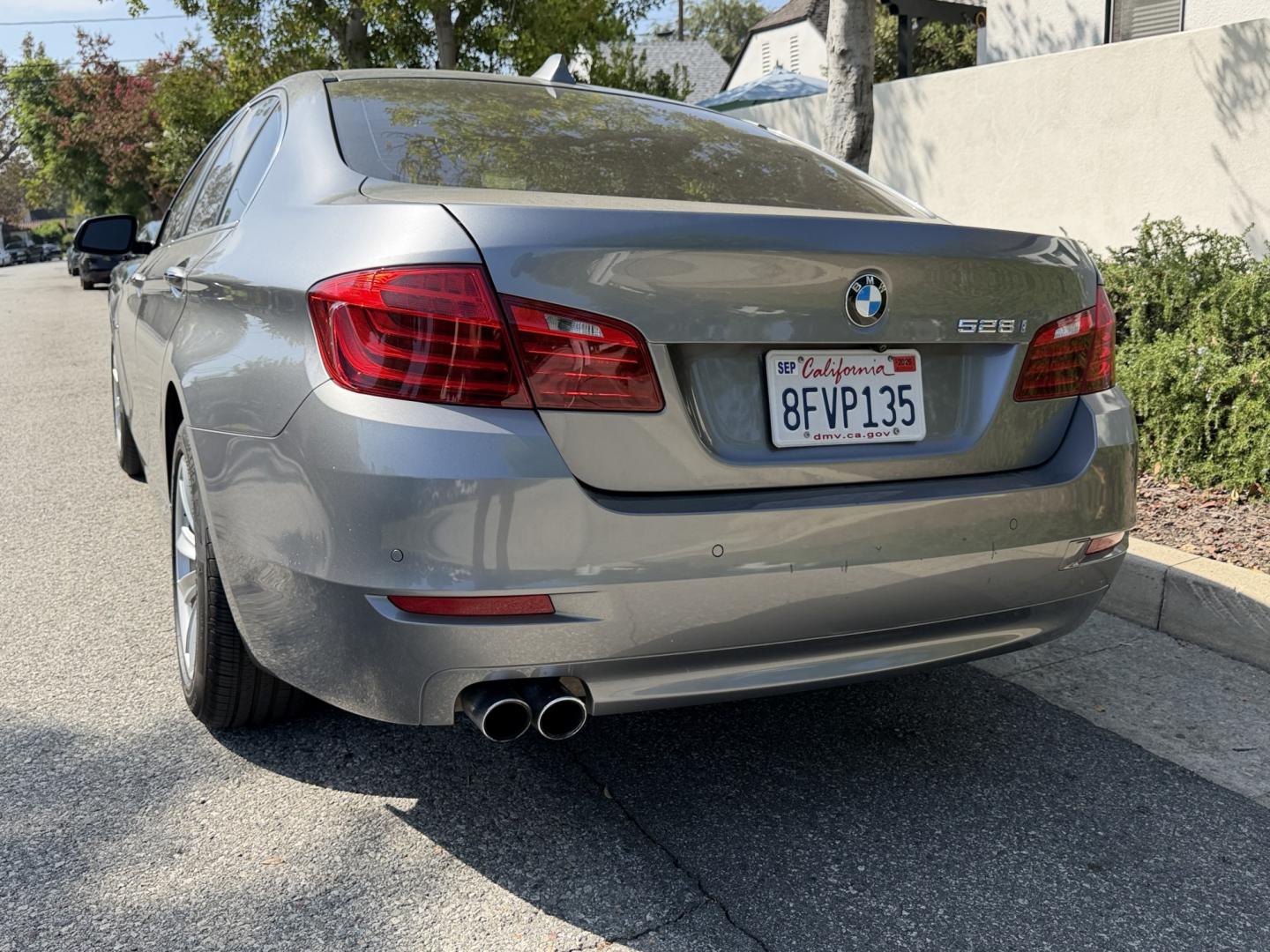 2015 Space Gray Metallic /Black BMW 5-Series 528i (WBA5A5C5XFD) with an 2.0L L4 DOHC 16V TURBO engine, 8-Speed Automatic transmission, located at 30 S. Berkeley Avenue, Pasadena, CA, 91107, (626) 248-7567, 34.145447, -118.109398 - 2015 BMW 528i Sedan – Pasadena Buy Here Pay Here | In-House Financing and Guaranteed Approval List Price: $7,995 | Dealer Document Fee: +$85.00 | Electronic Filing Fee: +$37.00 | Crown City Motors Price: $8,117 Drive today with bad credit, no credit, repossession, or bankruptcy at Crown City- Photo#2