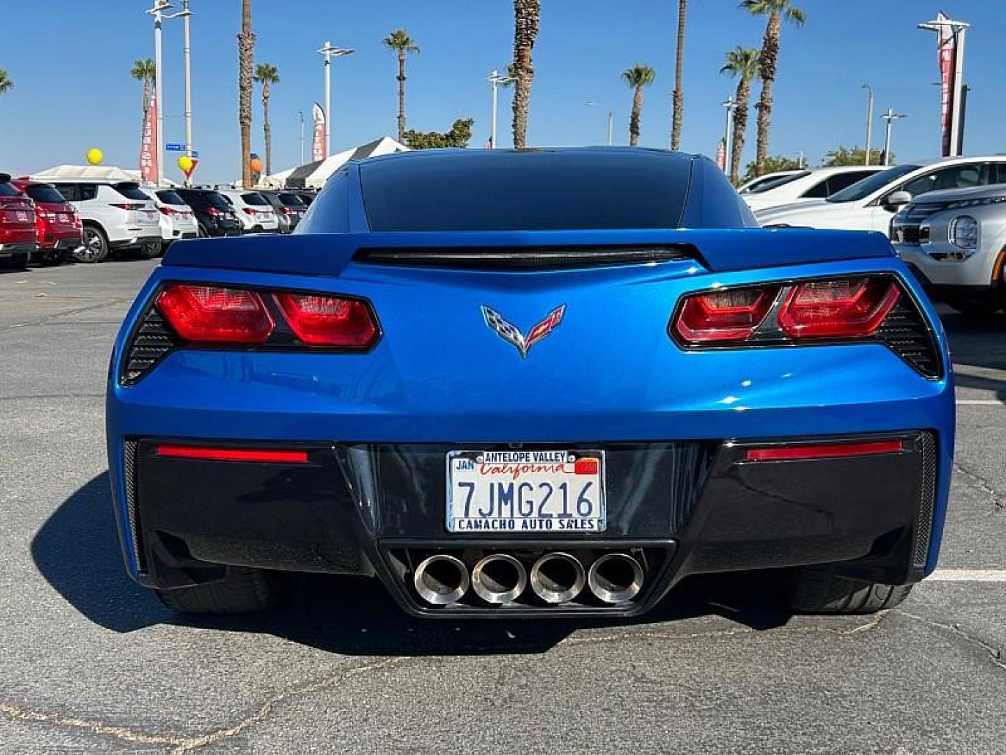 2015 BLUE Chevrolet Corvette (1G1YM2D78F5) with an V8 6.2 Liter engine, located at 412 Auto Vista Drive, Palmdale, 93551, (661) 945-0620, 34.592636, -118.136681 - Photo#3