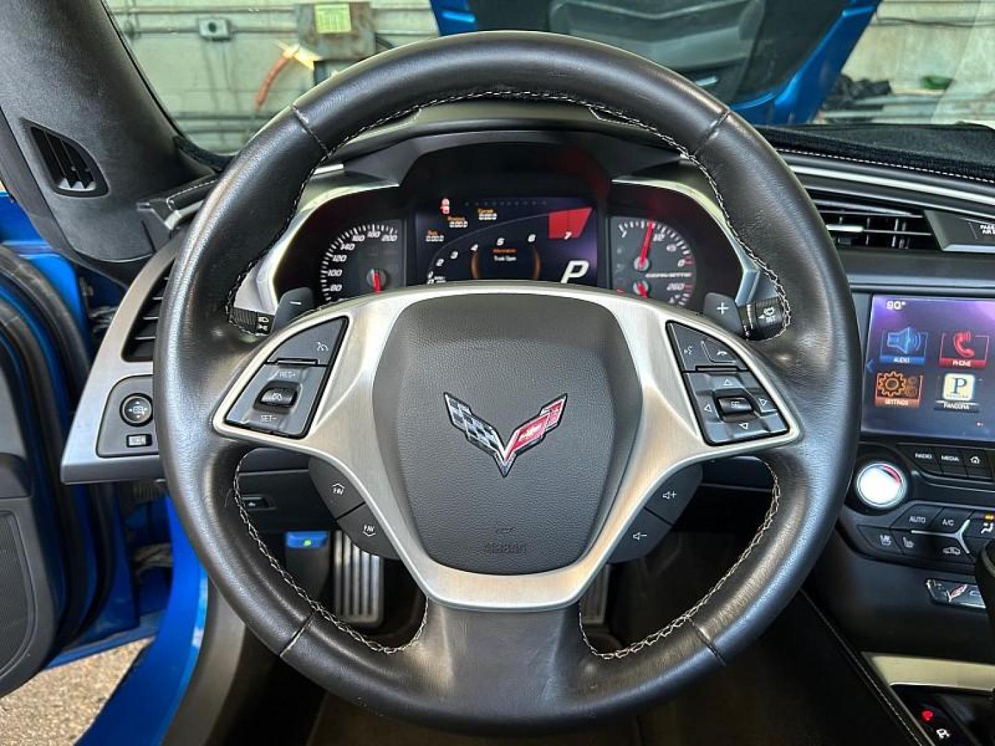 2015 BLUE Chevrolet Corvette (1G1YM2D78F5) with an V8 6.2 Liter engine, located at 412 Auto Vista Drive, Palmdale, 93551, (661) 945-0620, 34.592636, -118.136681 - Photo#19