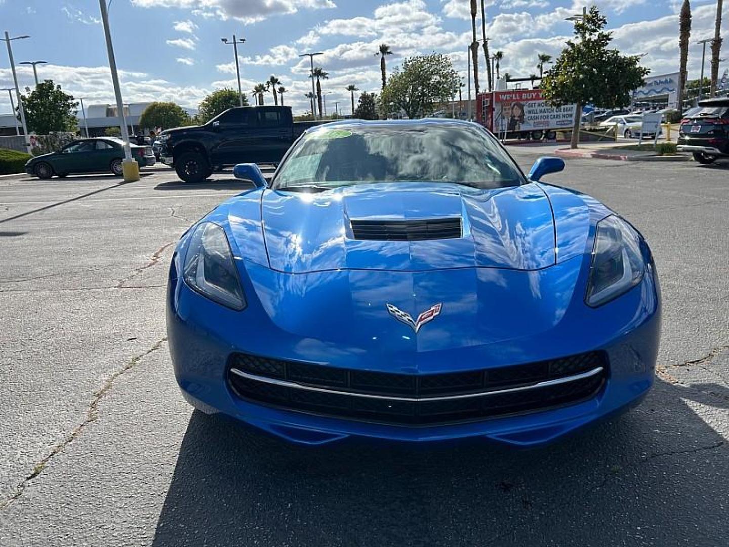 2015 BLUE Chevrolet Corvette (1G1YM2D78F5) with an V8 6.2 Liter engine, Automatic transmission, located at 412 Auto Vista Drive, Palmdale, 93551, (661) 945-0620, 34.592636, -118.136681 - Photo#1